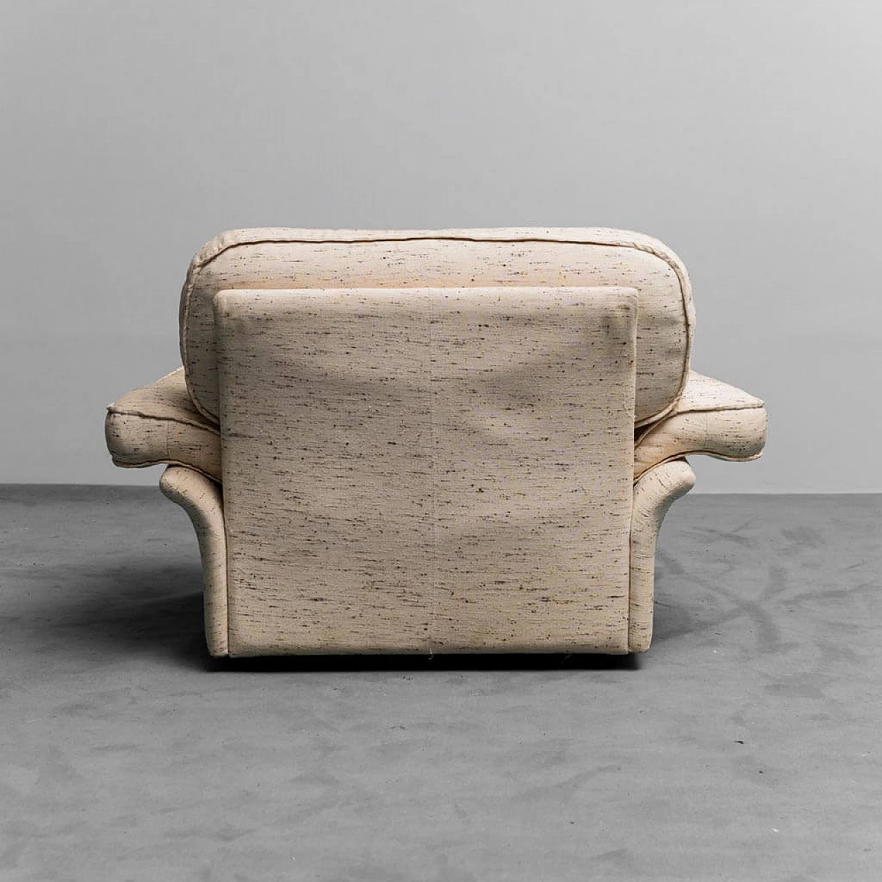 Pair of Soffio armchairs by Doimo Salotti, 1970s 8