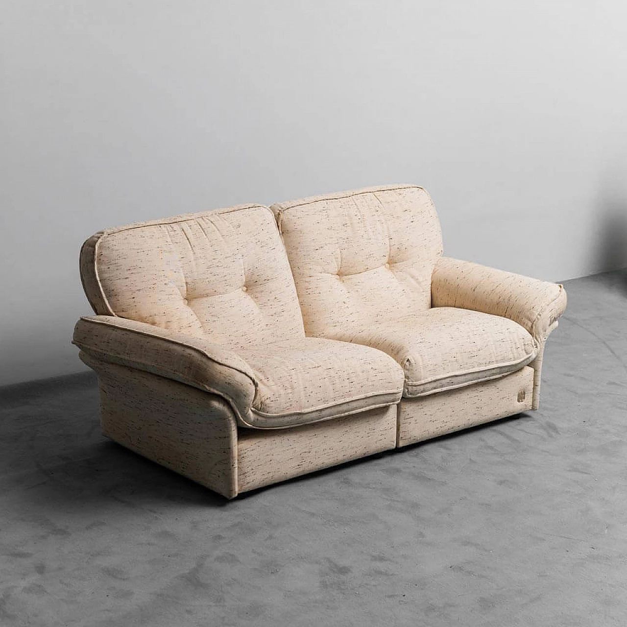 Soffio two-seater sofa by Doimo Salotti, 1970s 1