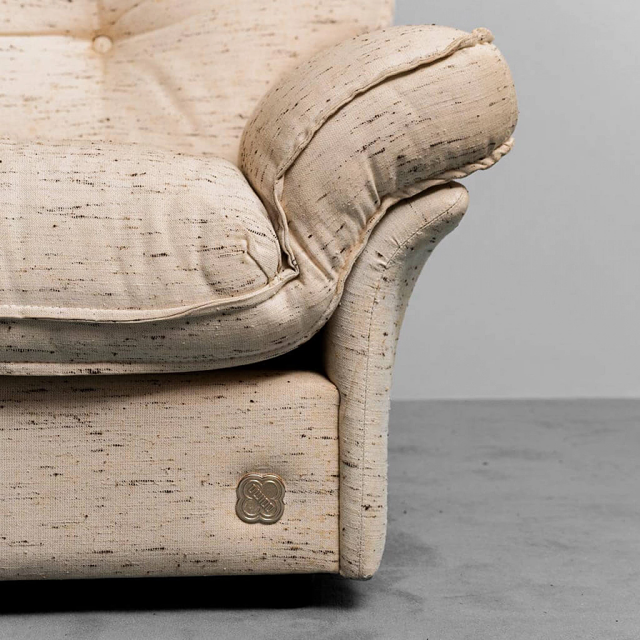 Soffio two-seater sofa by Doimo Salotti, 1970s 10