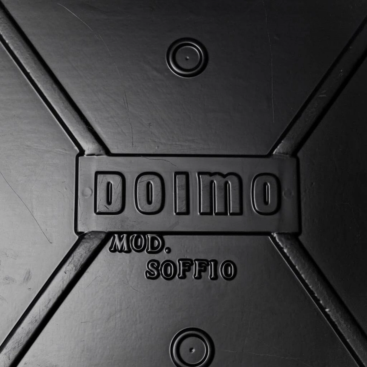 Soffio two-seater sofa by Doimo Salotti, 1970s 11