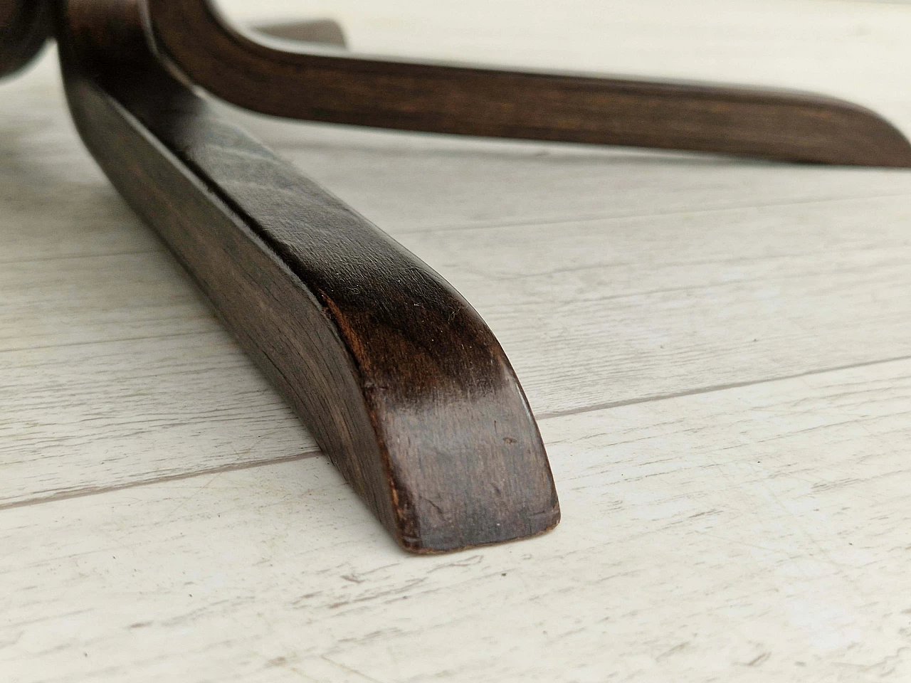 Poltrona danese Silhouette in pelle di H.W. Klein per Bramin Møbler, anni '70 5