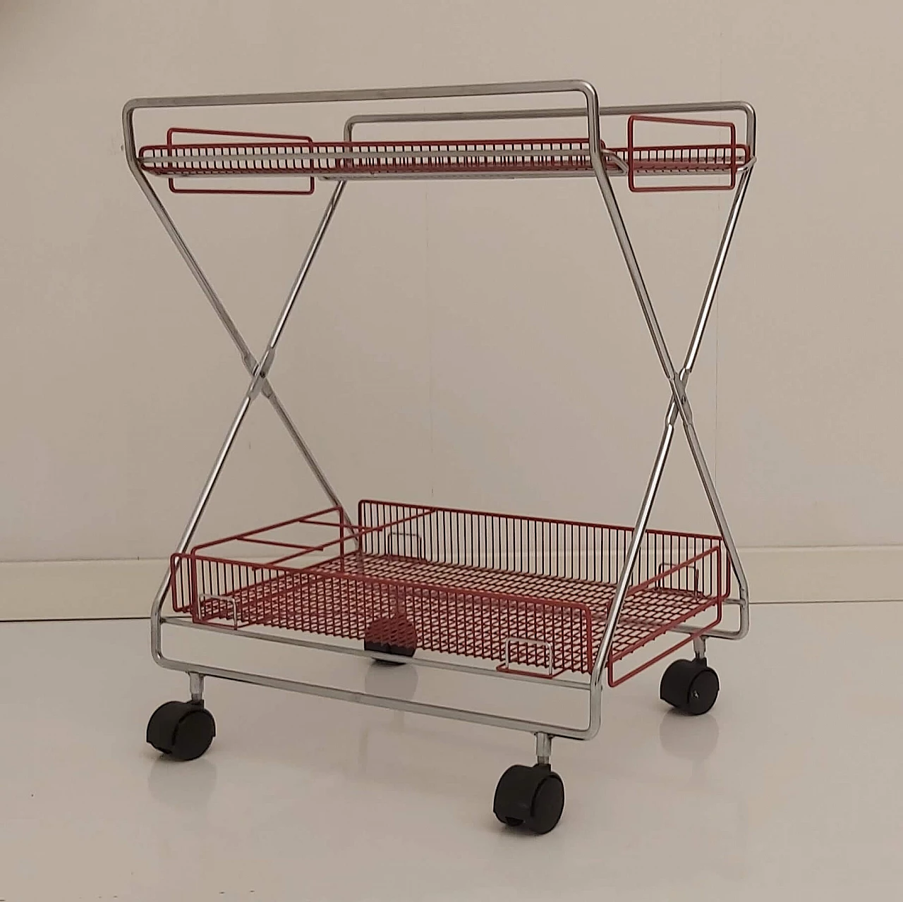 Cart by Bruno Munari for Robots, 1970s 2