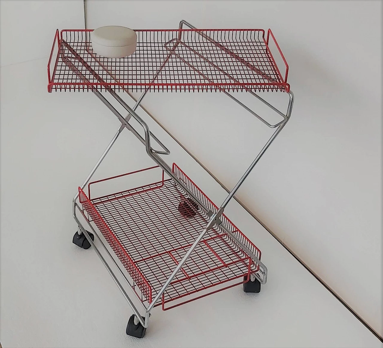 Cart by Bruno Munari for Robots, 1970s 3