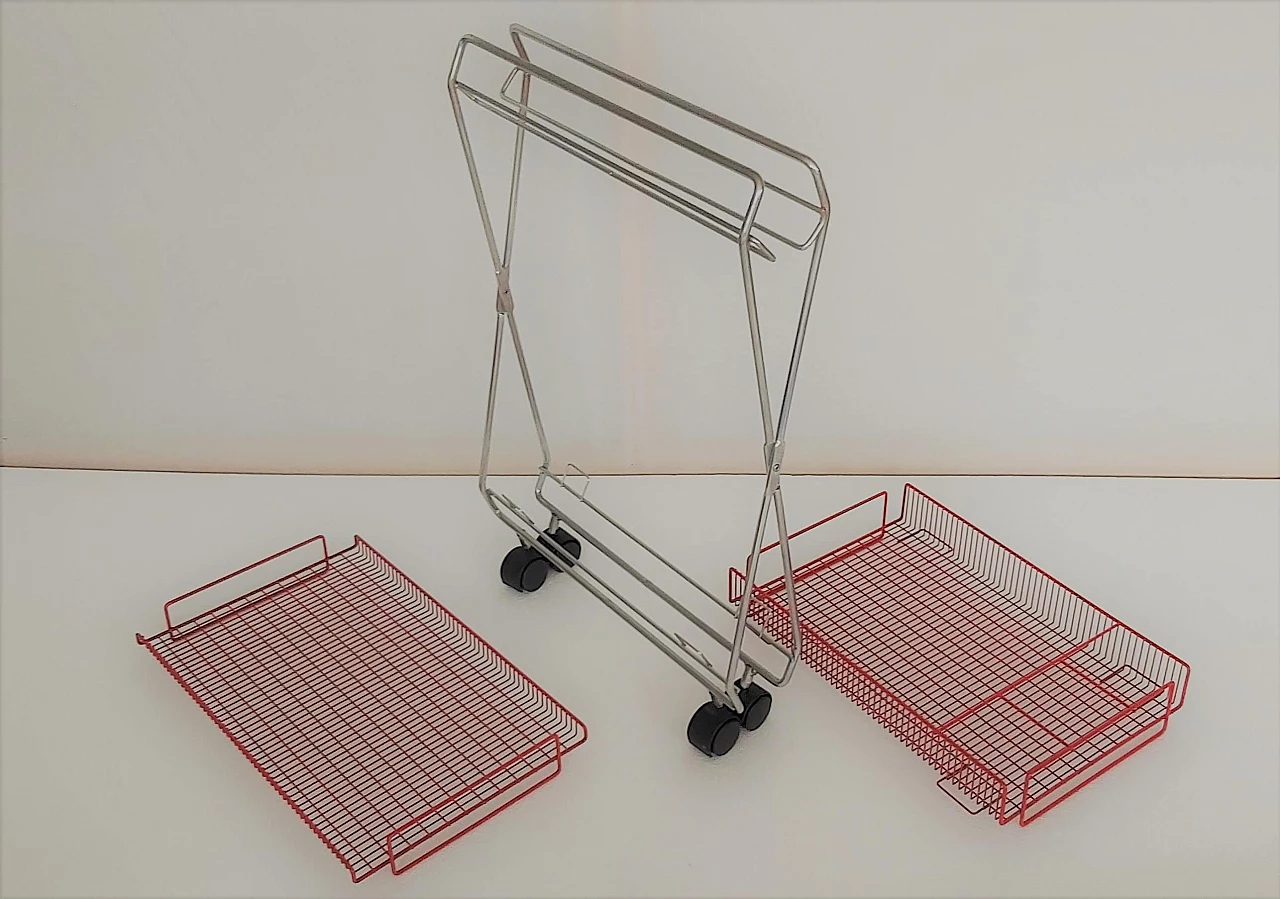 Cart by Bruno Munari for Robots, 1970s 4