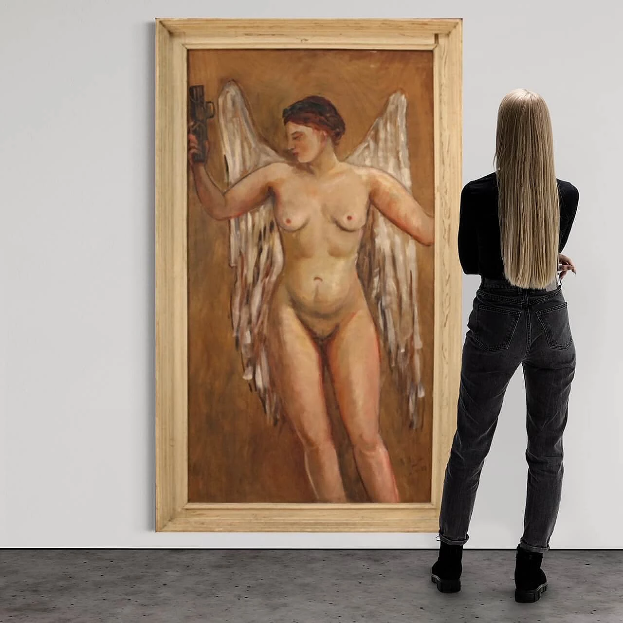 Mola Natalia, La Vittoria, olio su compensato, 1936 3