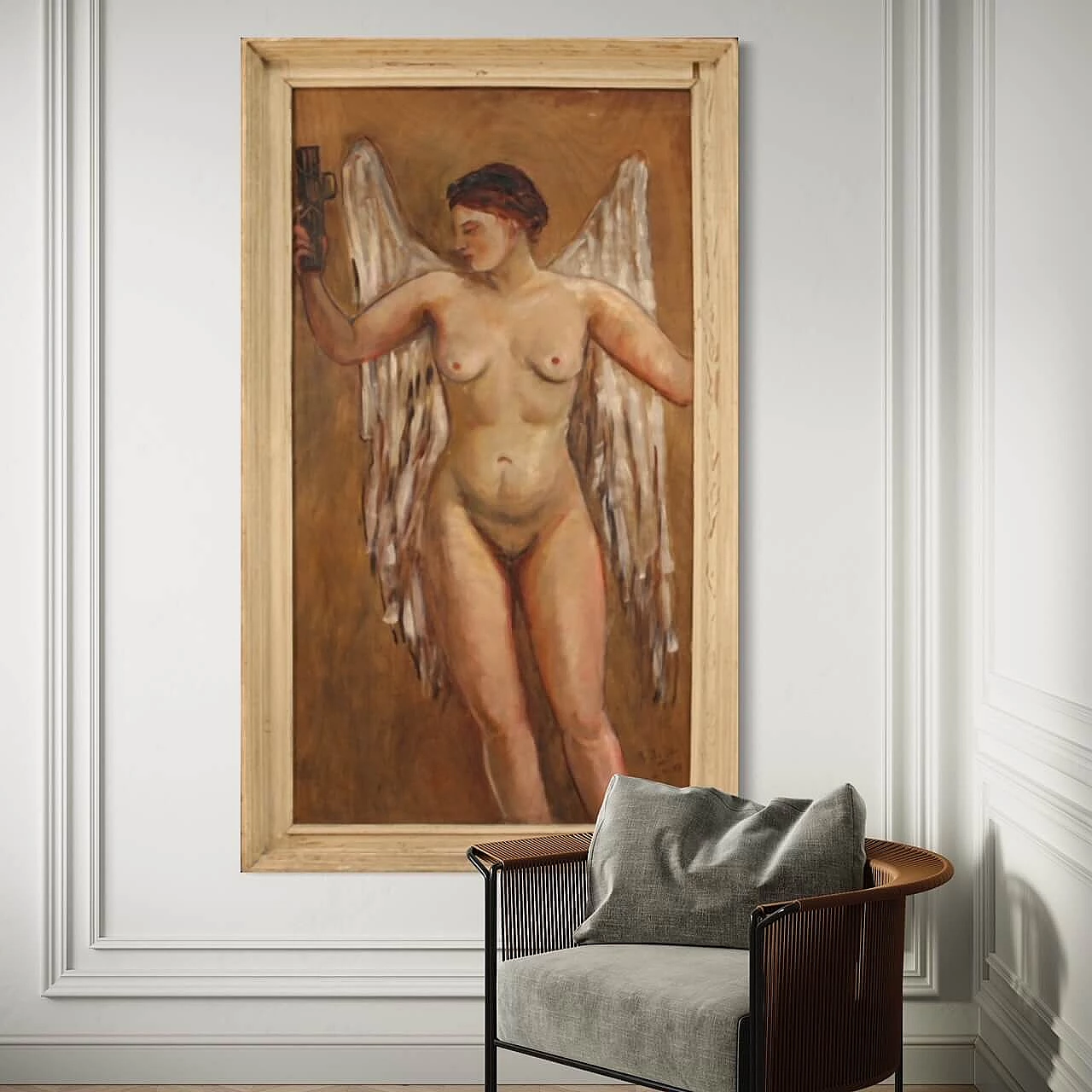 Mola Natalia, La Vittoria, olio su compensato, 1936 6