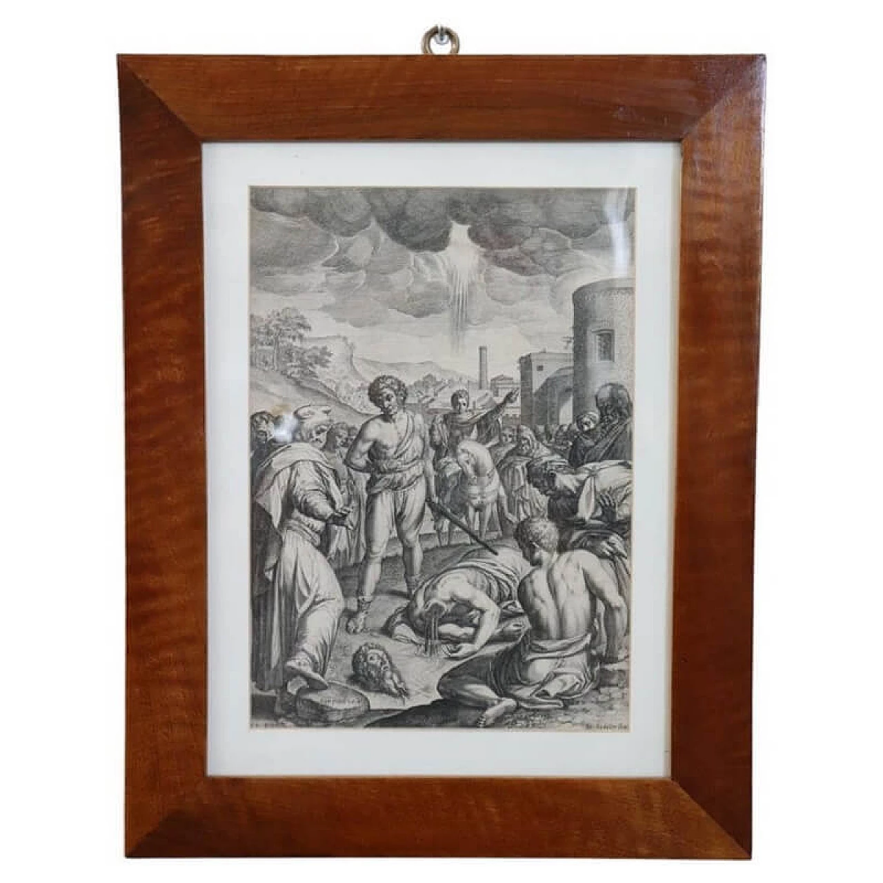 Johann Sadeler I, The Beheading of Saint Paul, engraving, 16th century 1