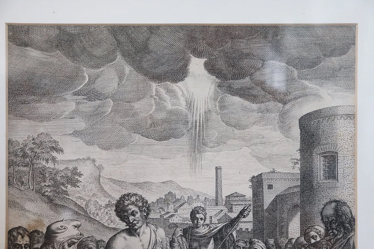 Johann Sadeler I, La decapitazione di San Paolo, incisione, '500 3