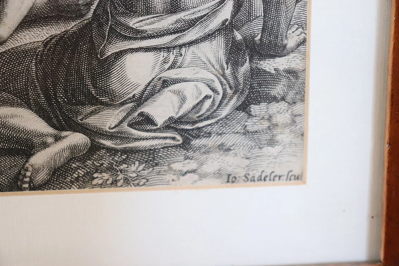 Johann Sadeler I, La decapitazione di San Paolo, incisione, '500 8