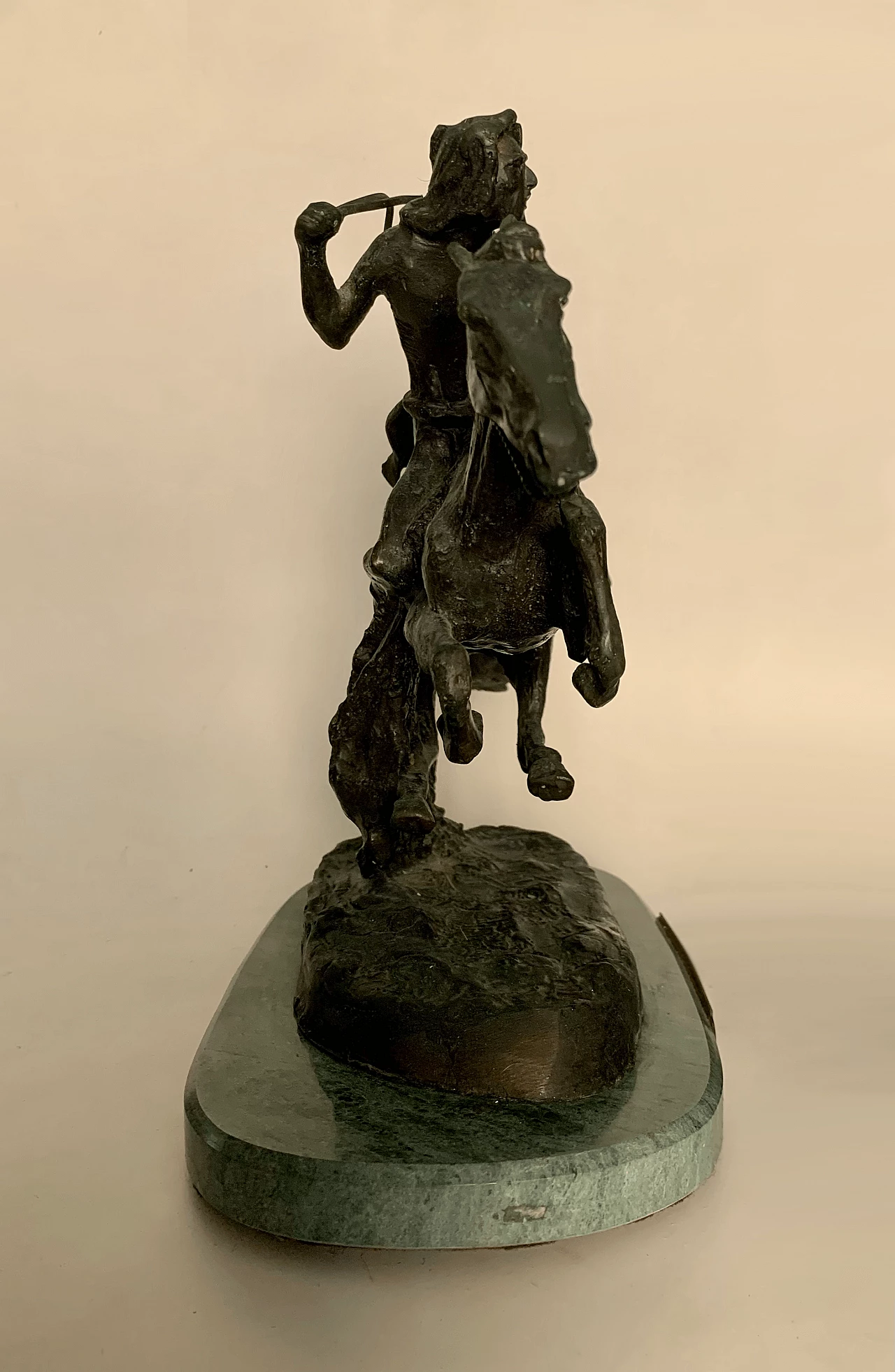 Frederic Remington, Cheyenne, scultura in bronzo 6