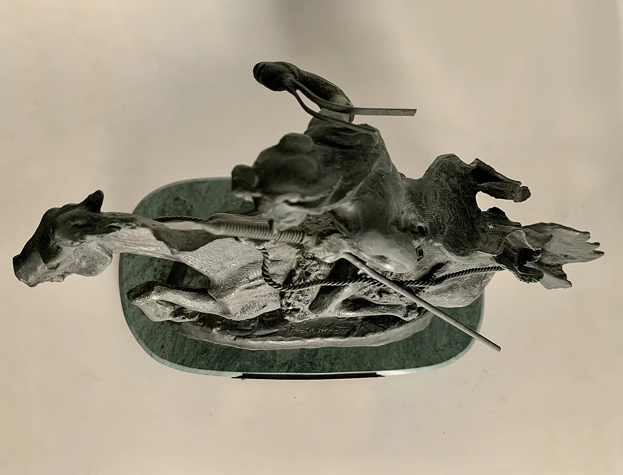 Frederic Remington, Cheyenne, scultura in bronzo 8