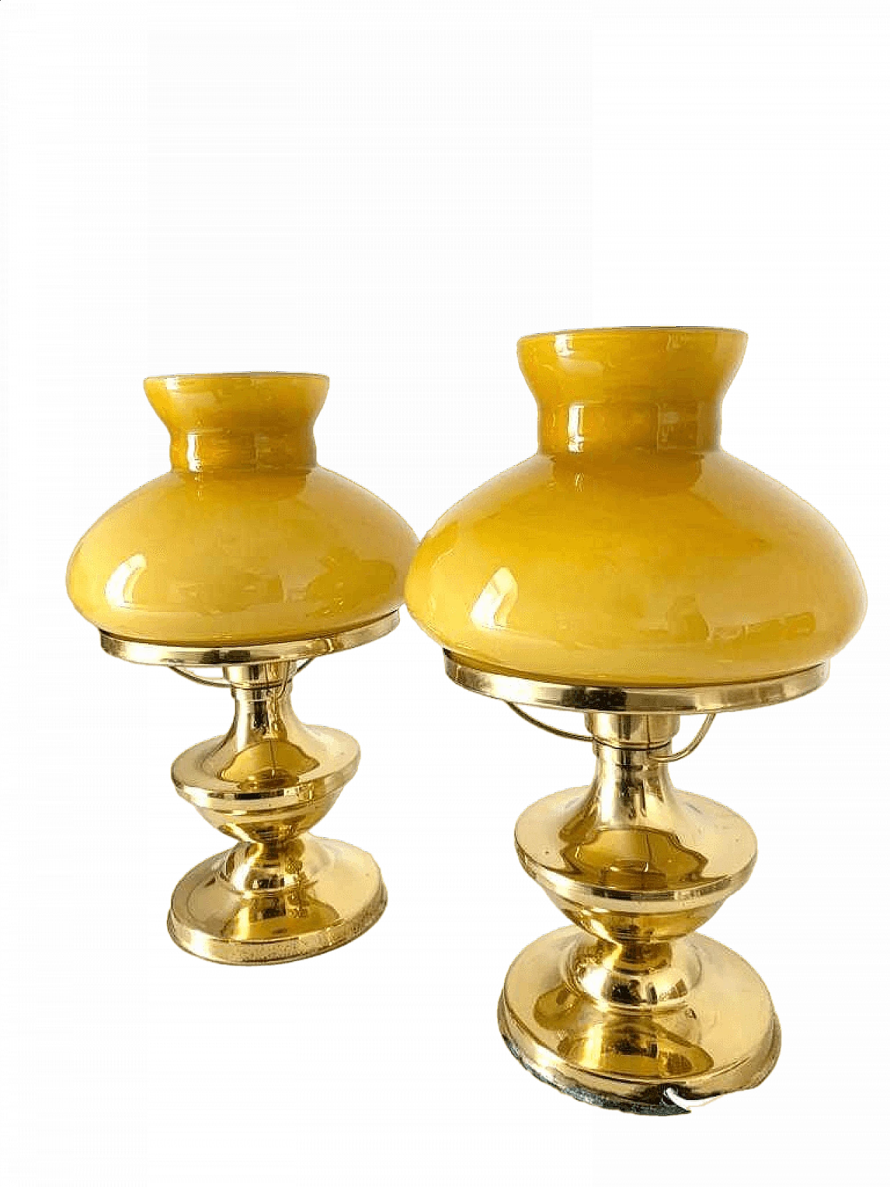Coppia di lampade da tavolo in stile Art Deco, anni '40 10