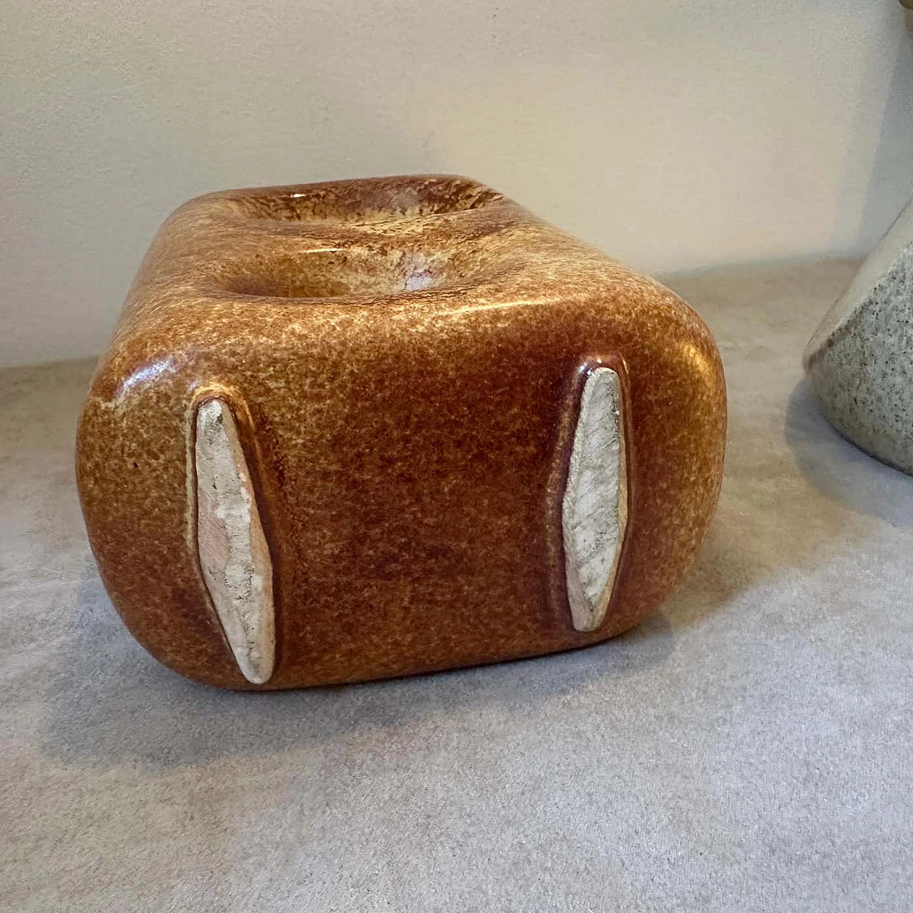 Coppia di vasi in ceramica di Bertoncello, anni '70 6