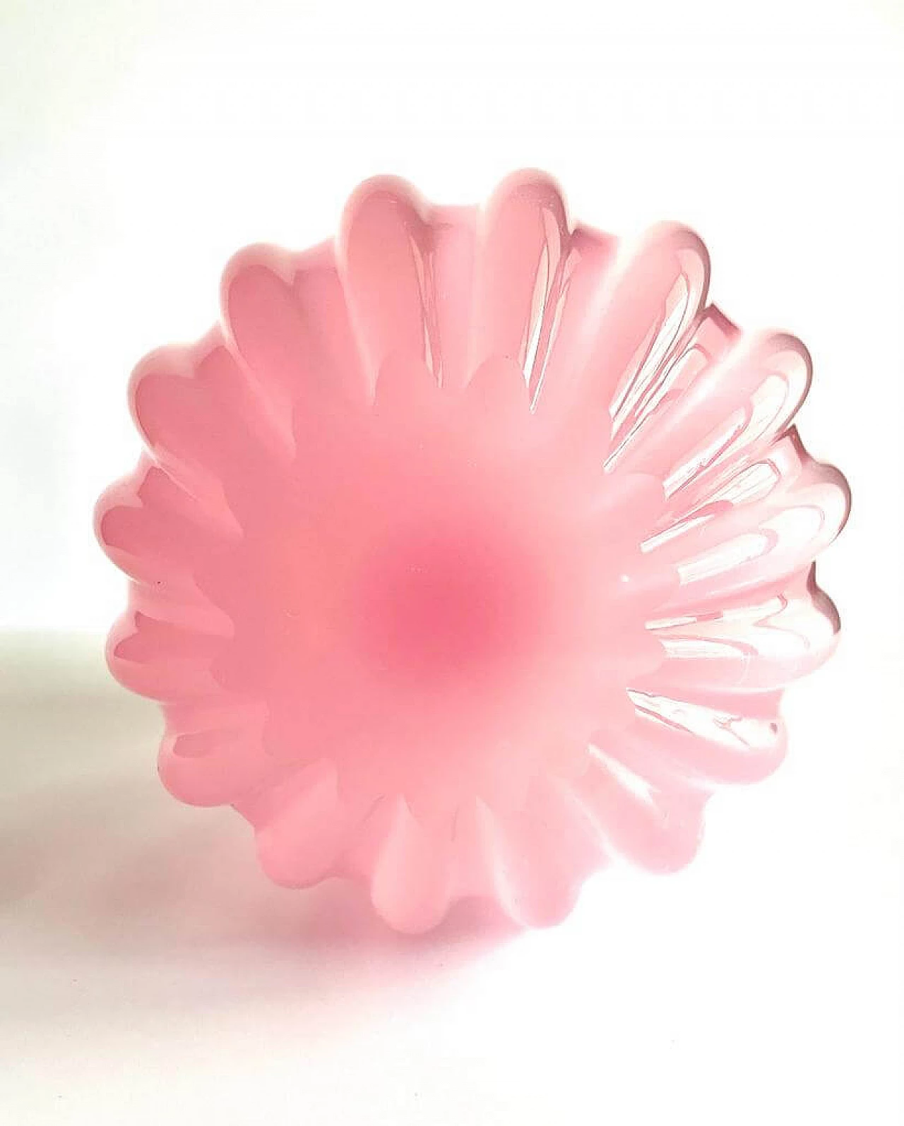 Pink alabaster Murano glass vase by Archimede Seguso, 1940s 3