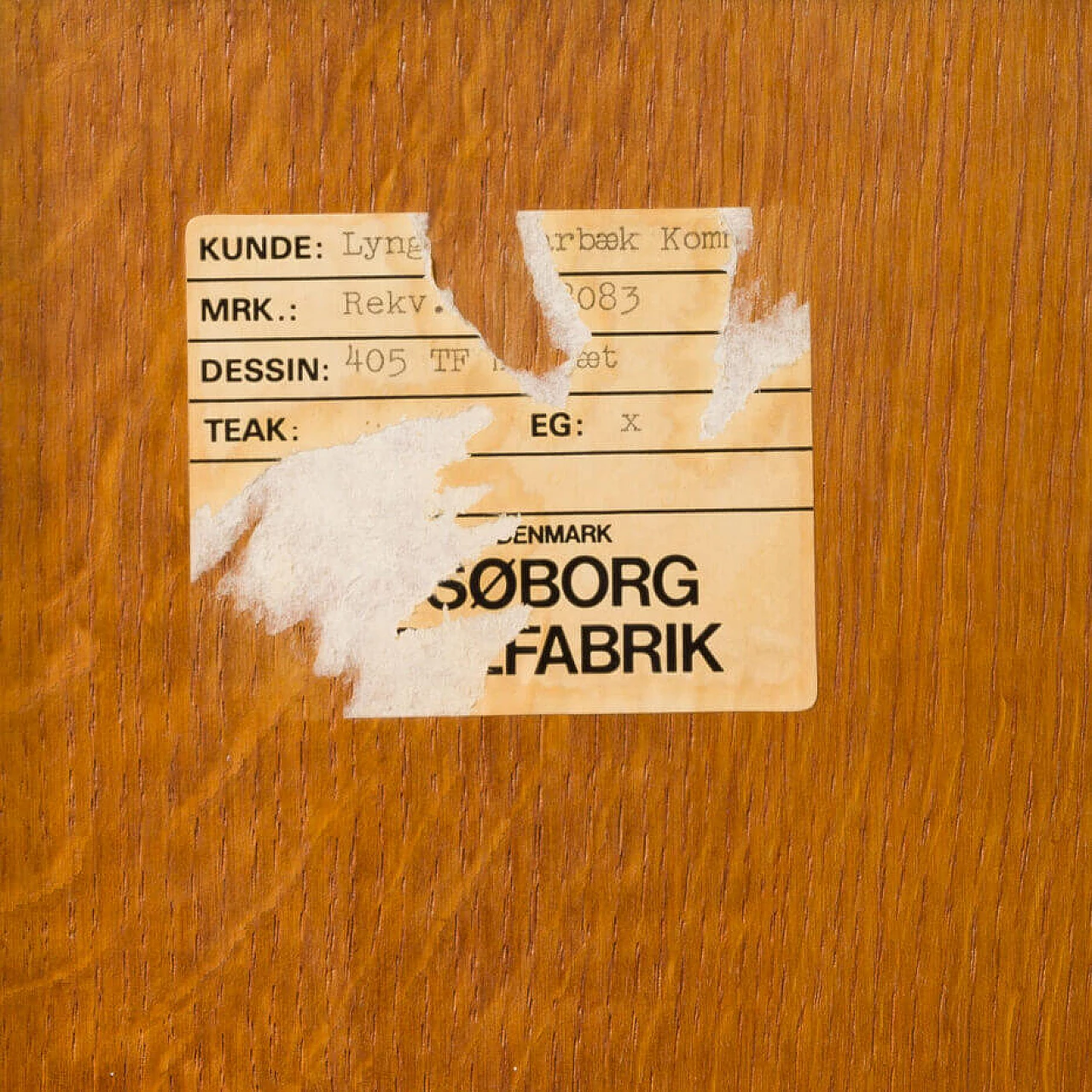 Mobiletto per vinili in rovere massiccio di Christen Hvidt per Soborg Mobelfabrik, anni '70 20