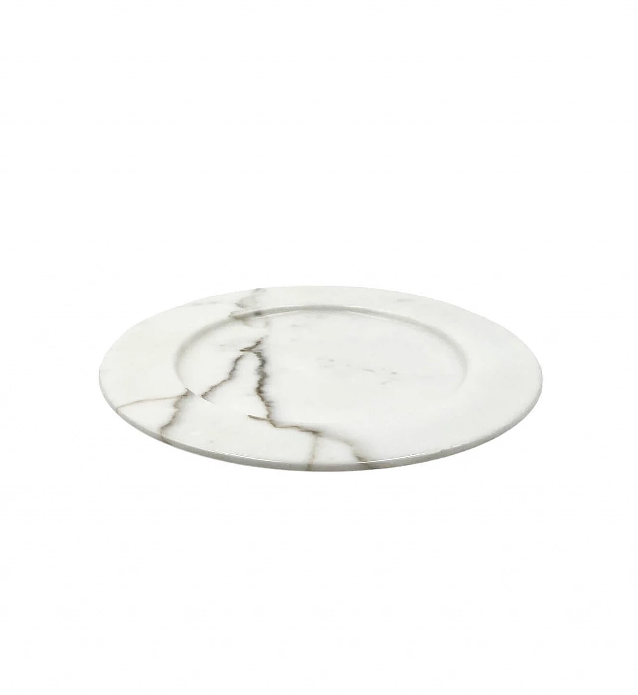 White Carrara marble centrepiece by Up&Up Italia, 1970s 1