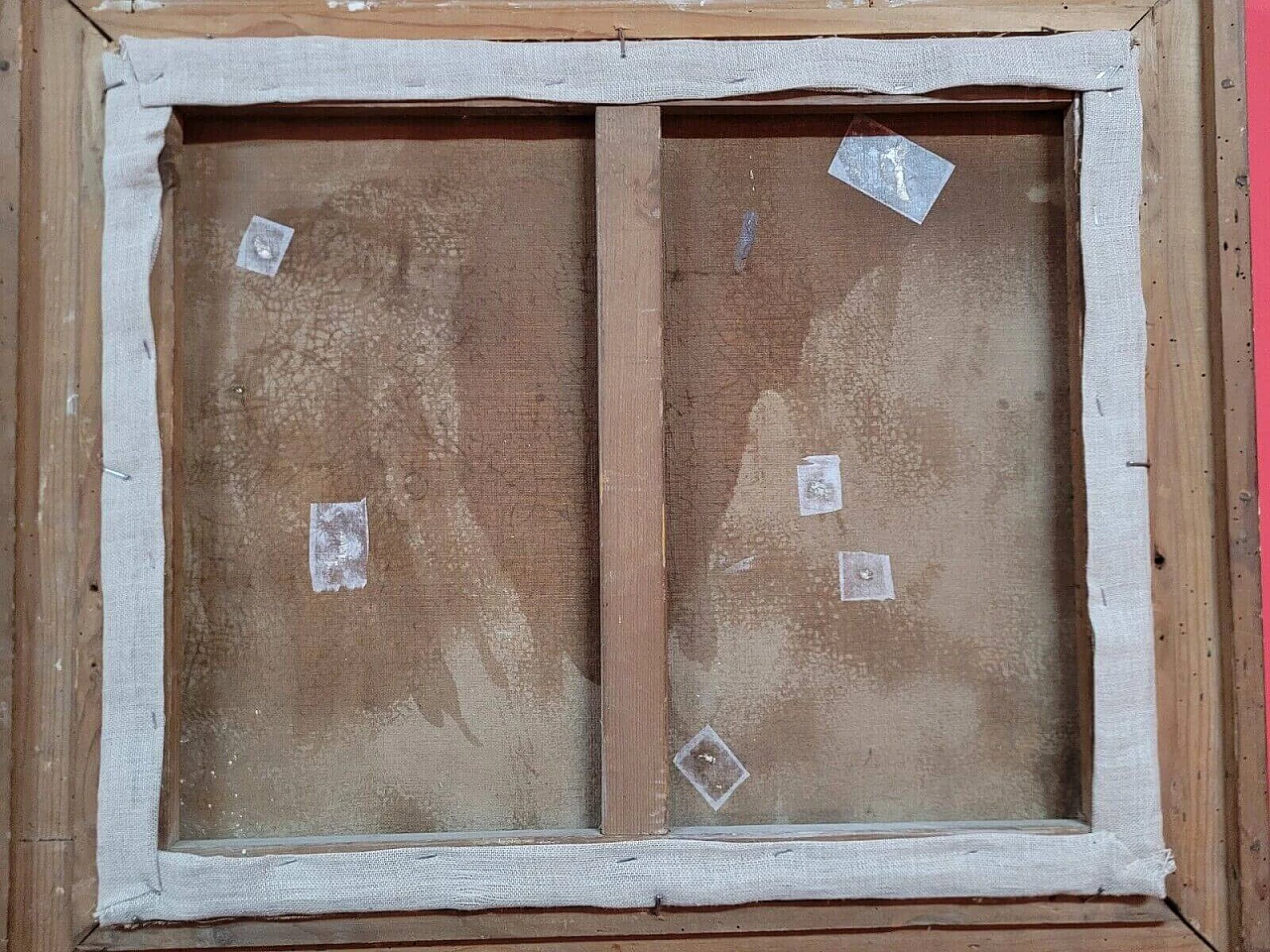 Natura morta con vaso cinese e libri, olio su tela, fine '800 11