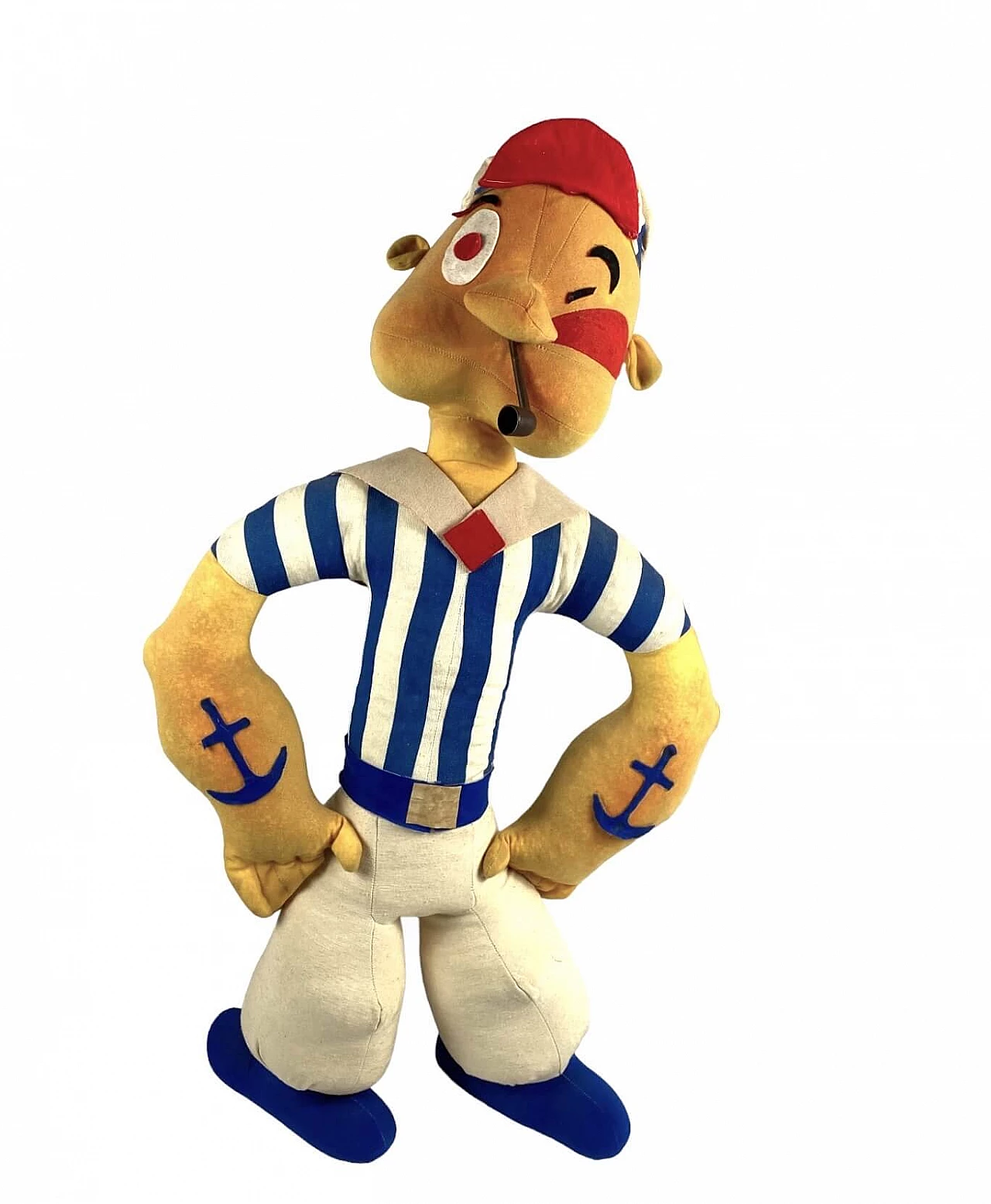 American Popeye rag doll, 1950s 3