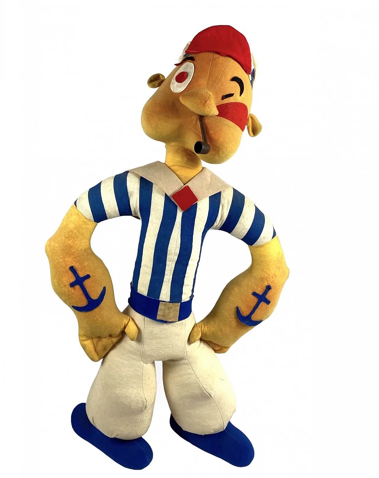 American Popeye rag doll, 1950s 4