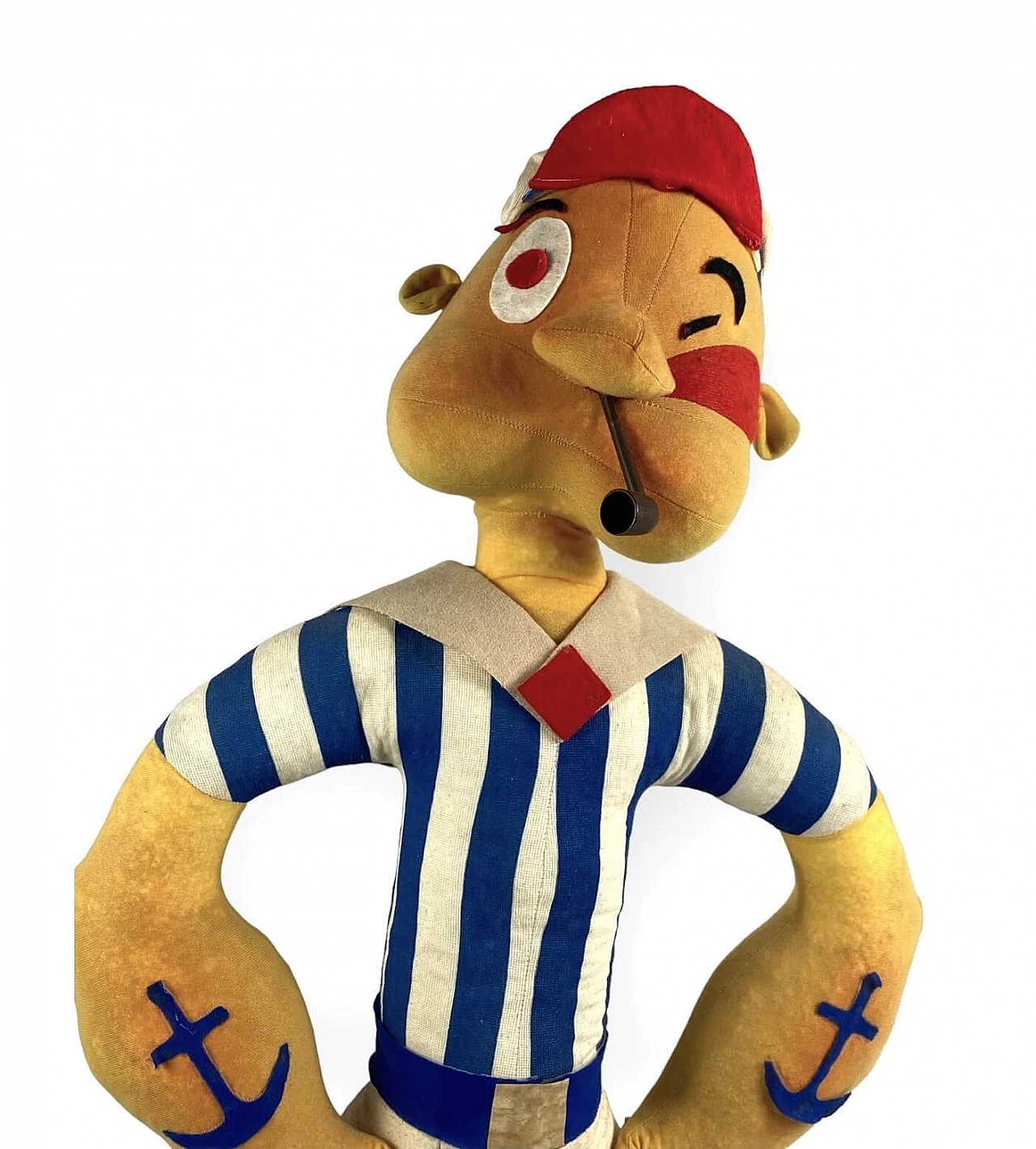 American Popeye rag doll, 1950s 5
