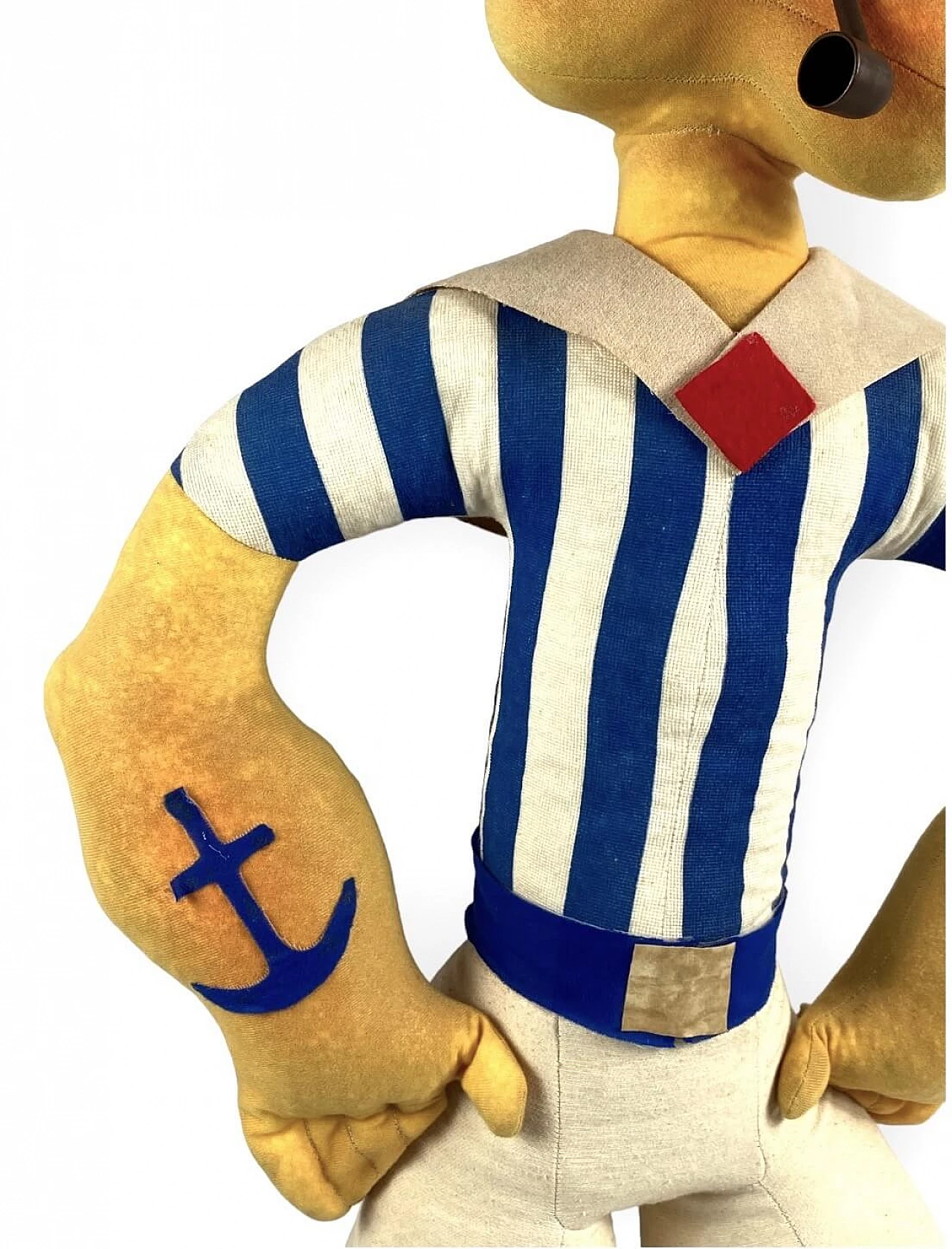 American Popeye rag doll, 1950s 6