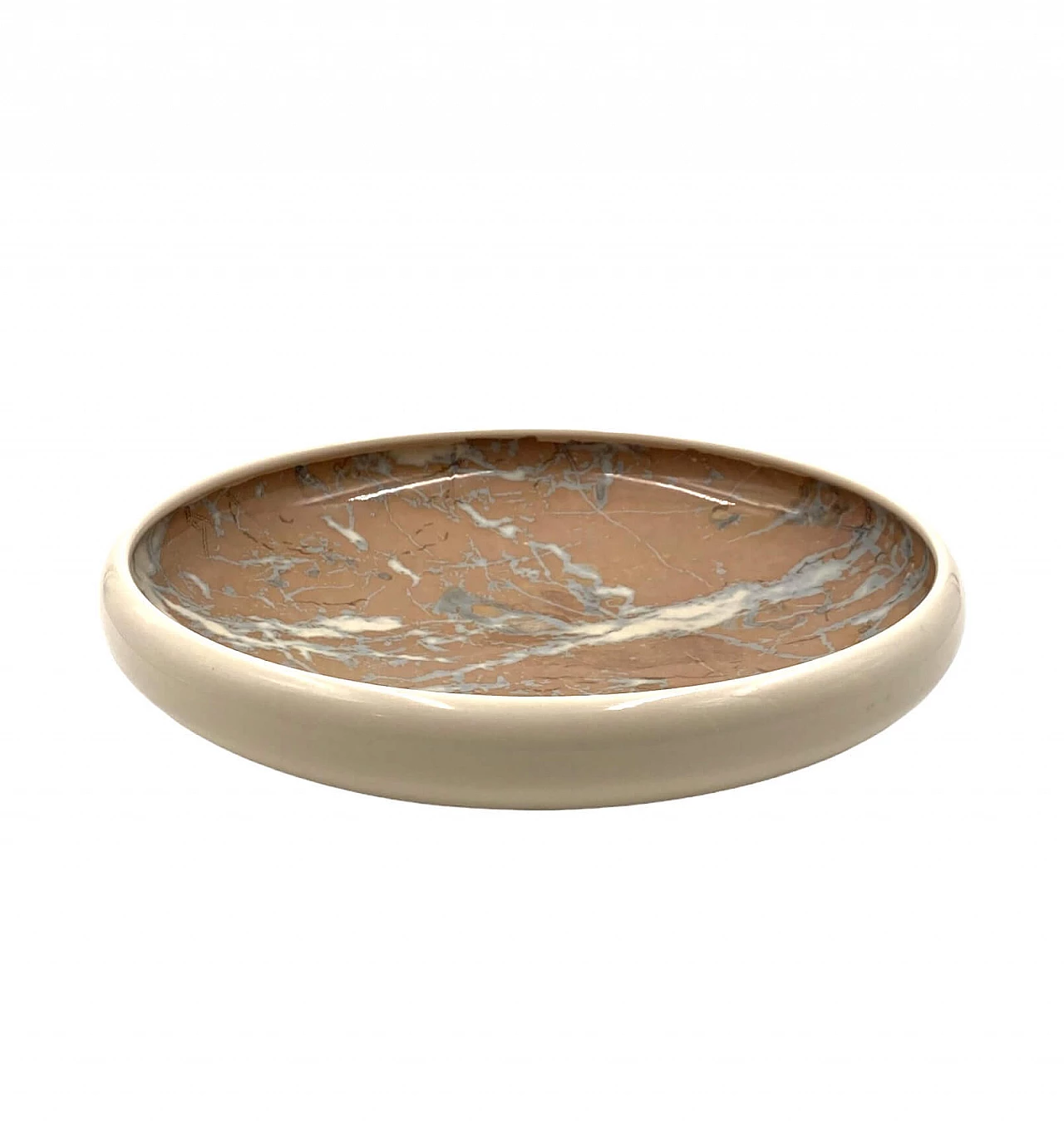 Marbled ceramic centerpiece by Alvino Bagni, 1970s 8