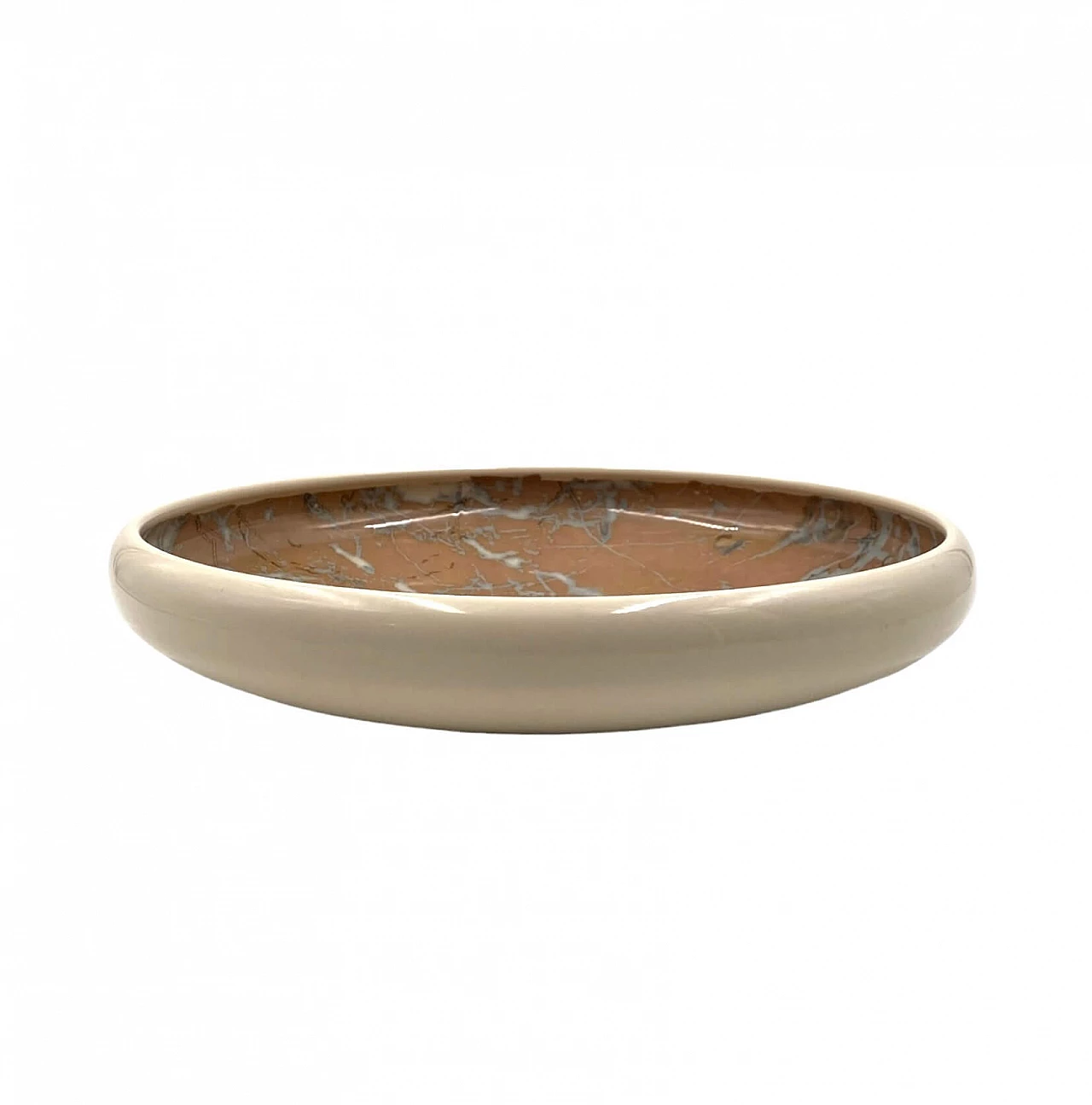 Marbled ceramic centerpiece by Alvino Bagni, 1970s 9