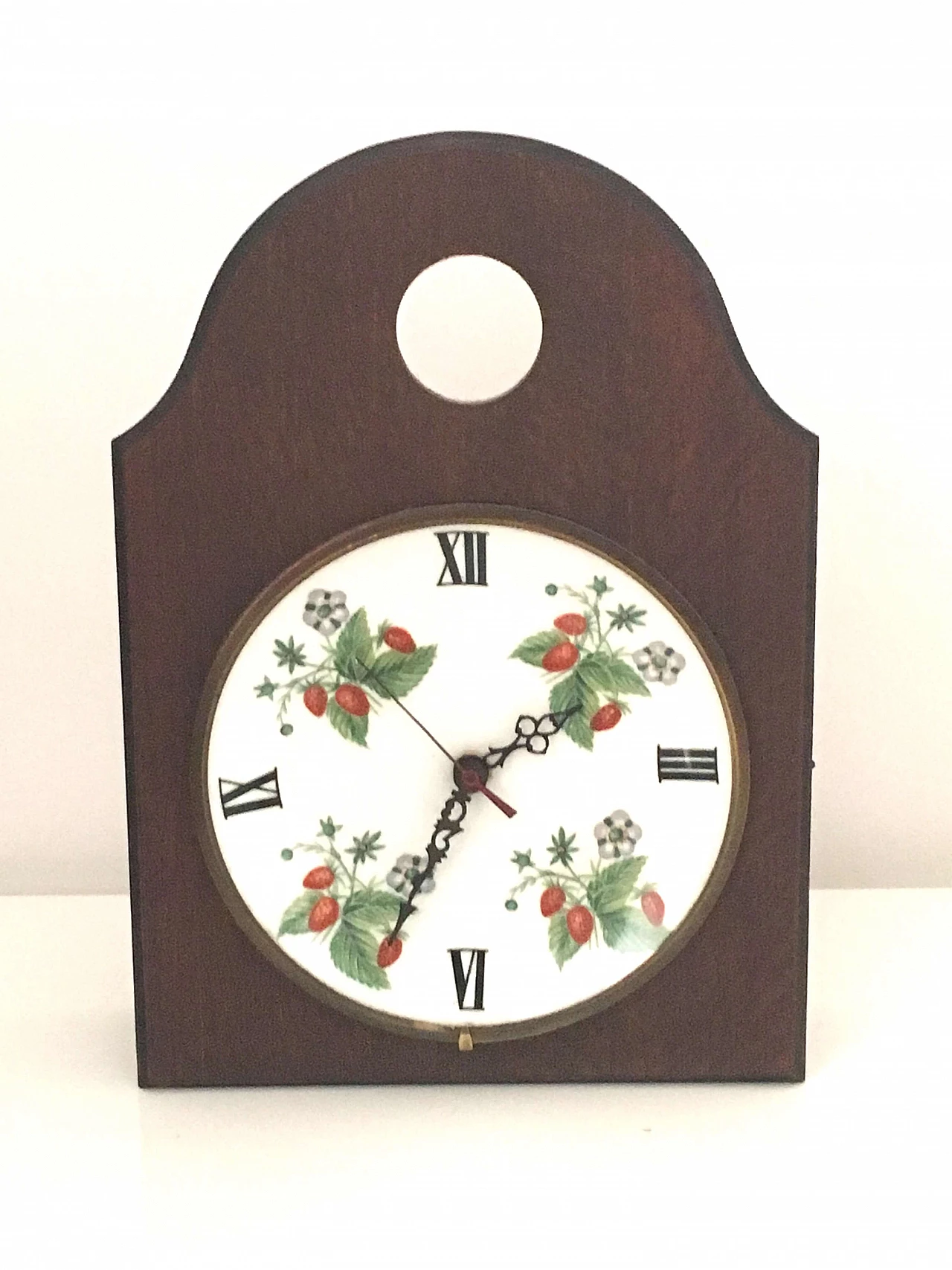 4 Kitchen containers, 6 drawers and a ceramic clock Porcelain de Paris, 1960s 1