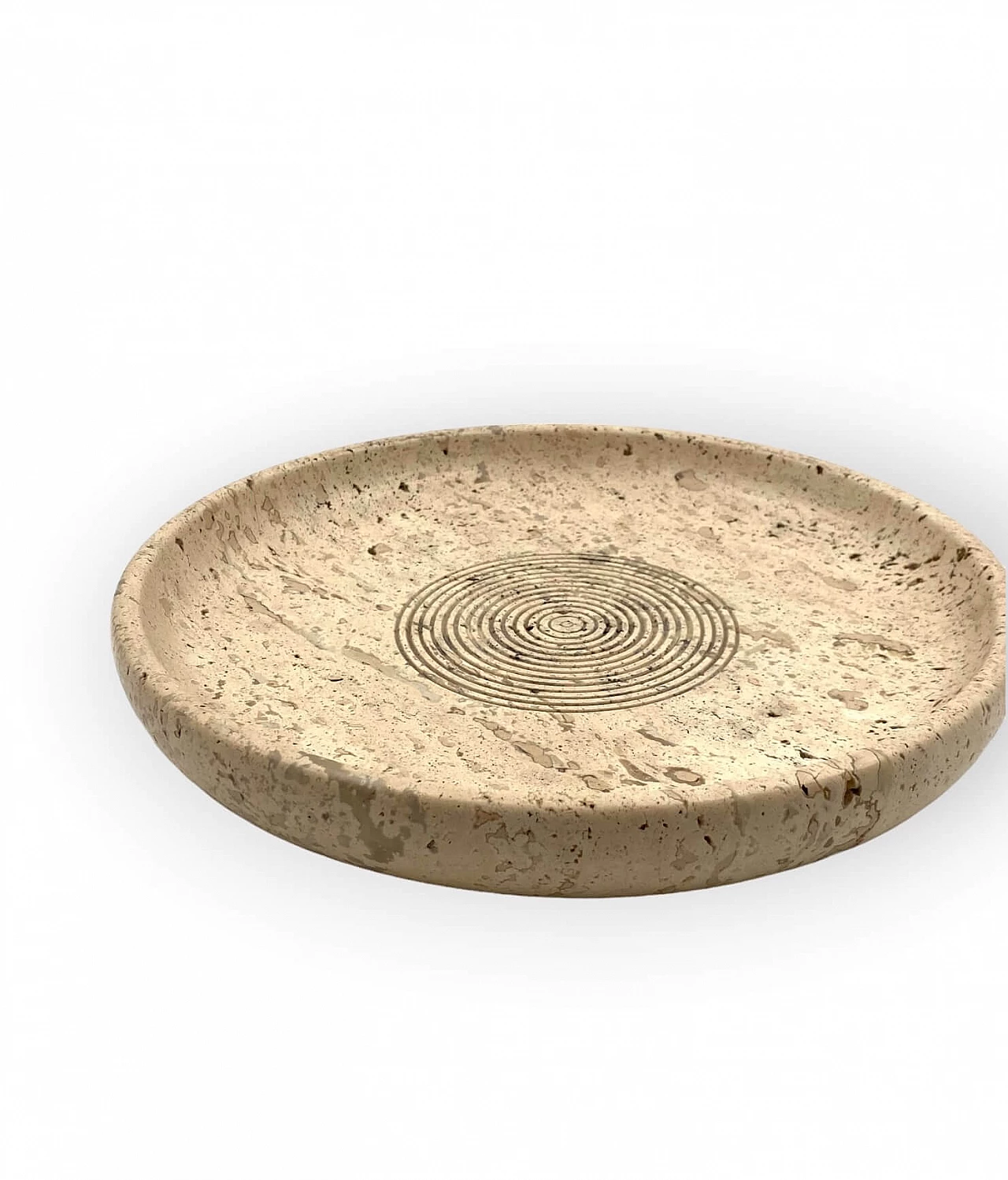 Vide poche in in travertino di Cerri Nestore, anni '70 12