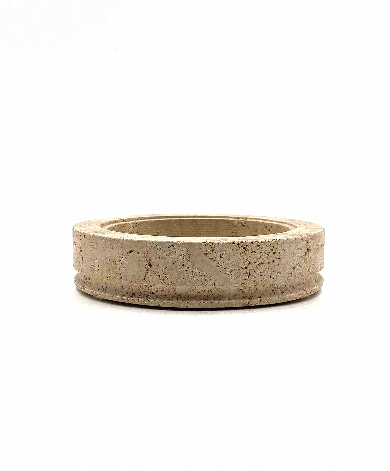 Travertine ashtray by CN Cerri Nestore, 1970s 6