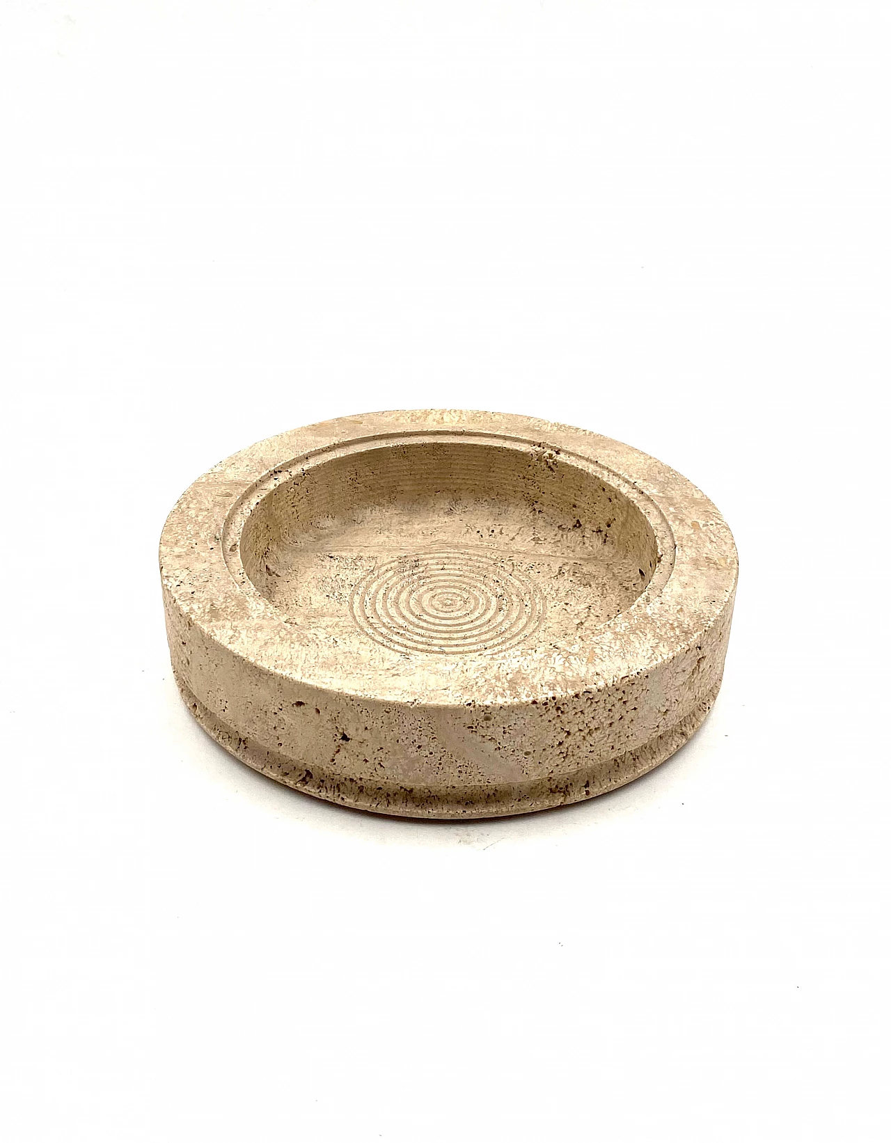 Travertine ashtray by CN Cerri Nestore, 1970s 8