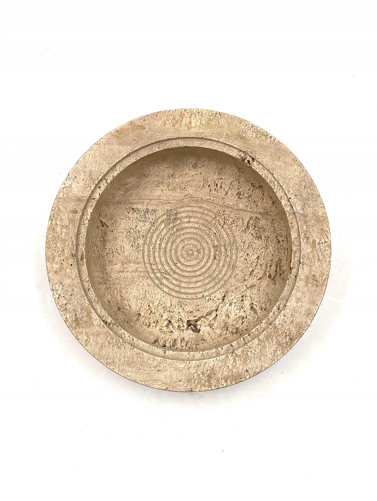 Travertine ashtray by CN Cerri Nestore, 1970s 9