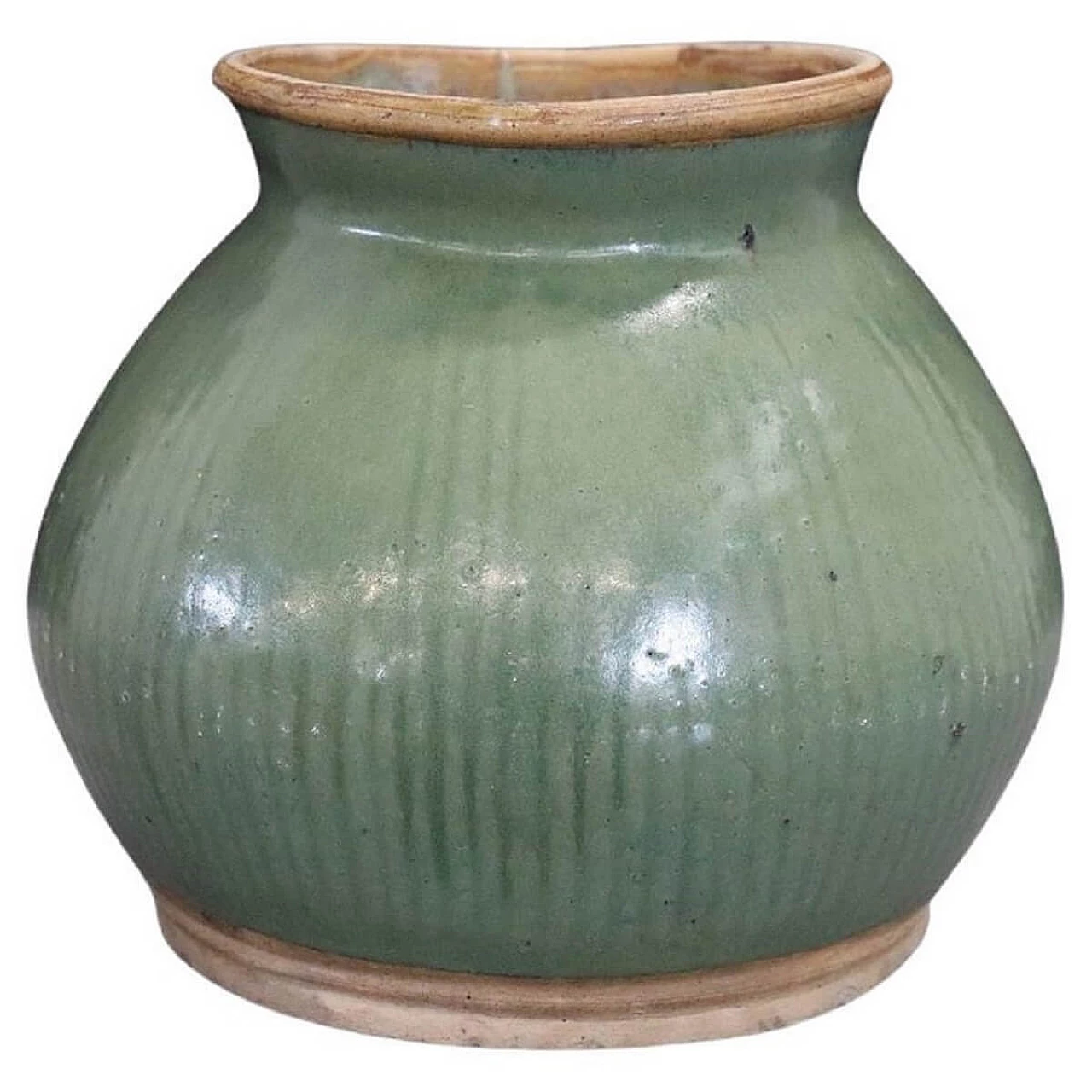 Chinese Celadon stoneware Ming vase 1