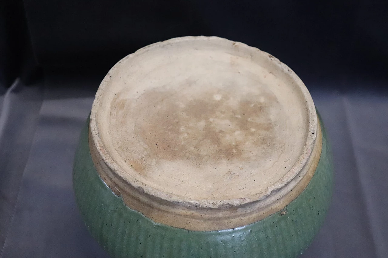 Vaso Ming cinese in gres Celadon 6