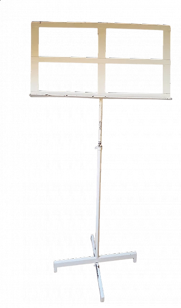 Painted iron music stand, 1960s