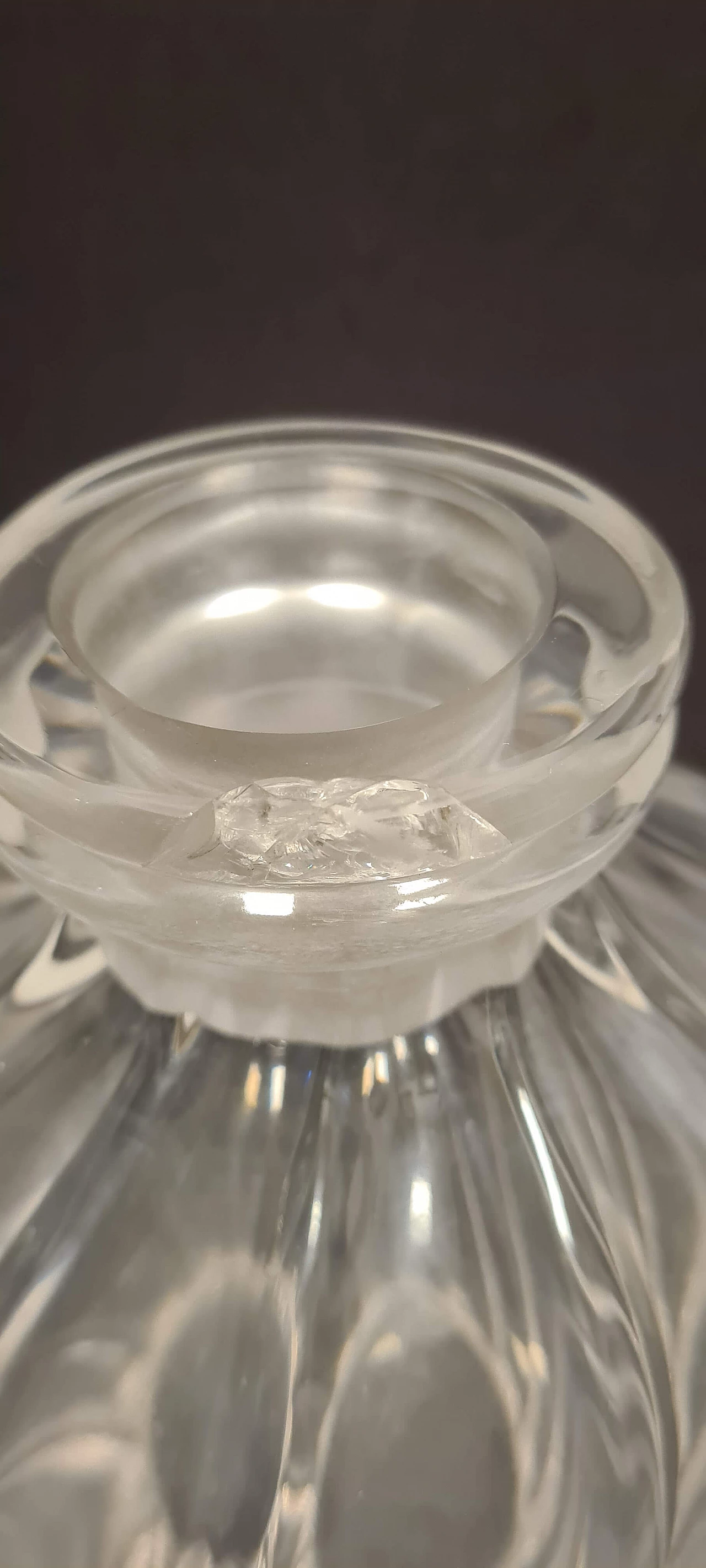 Glass L'air du Temps perfume bottle by Lalique, 1940s 10