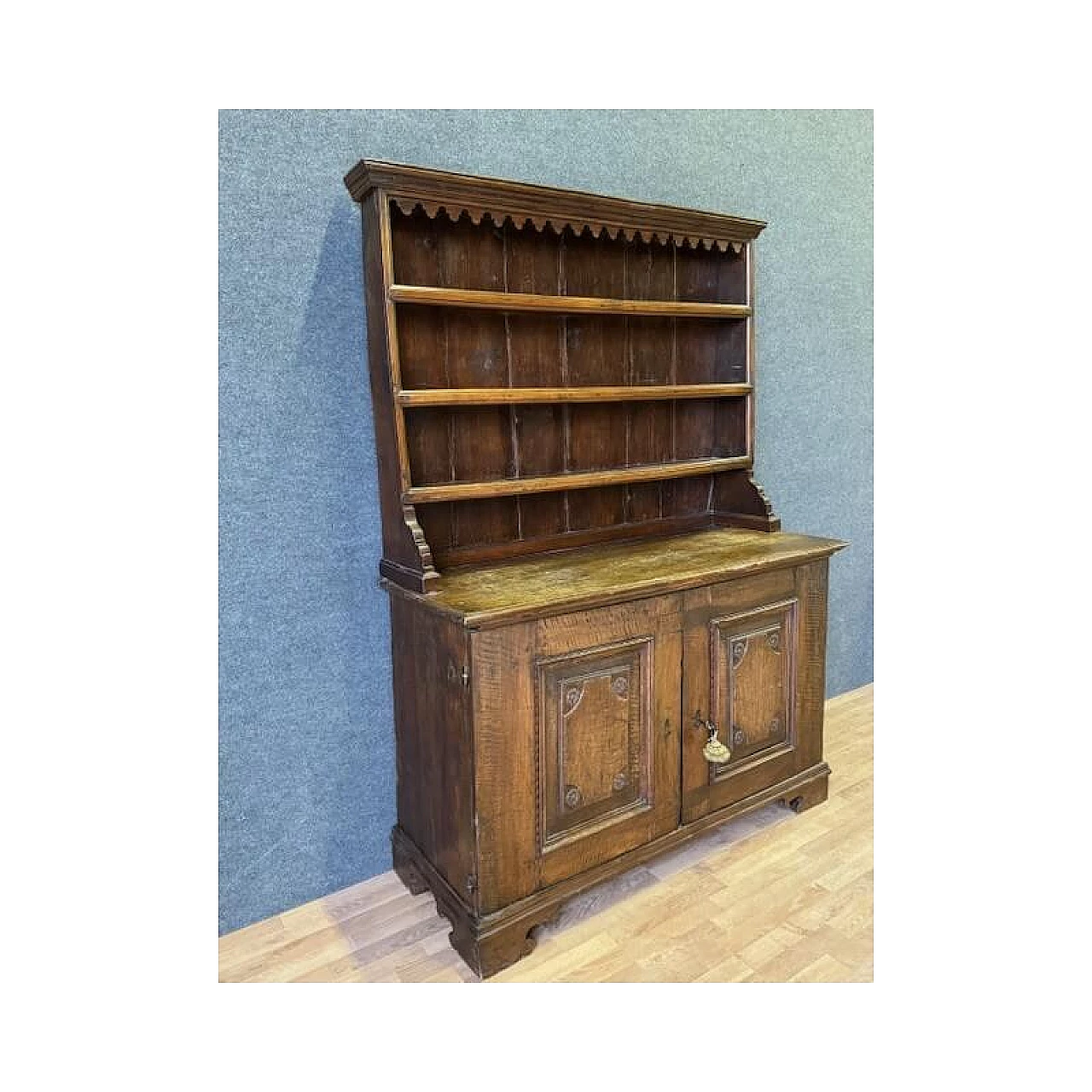 Sideboard with two wooden doors, late 18th century 2