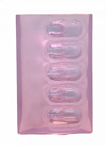 Frost vase in alexandrite by Arnolfo di Cambio, 1970s