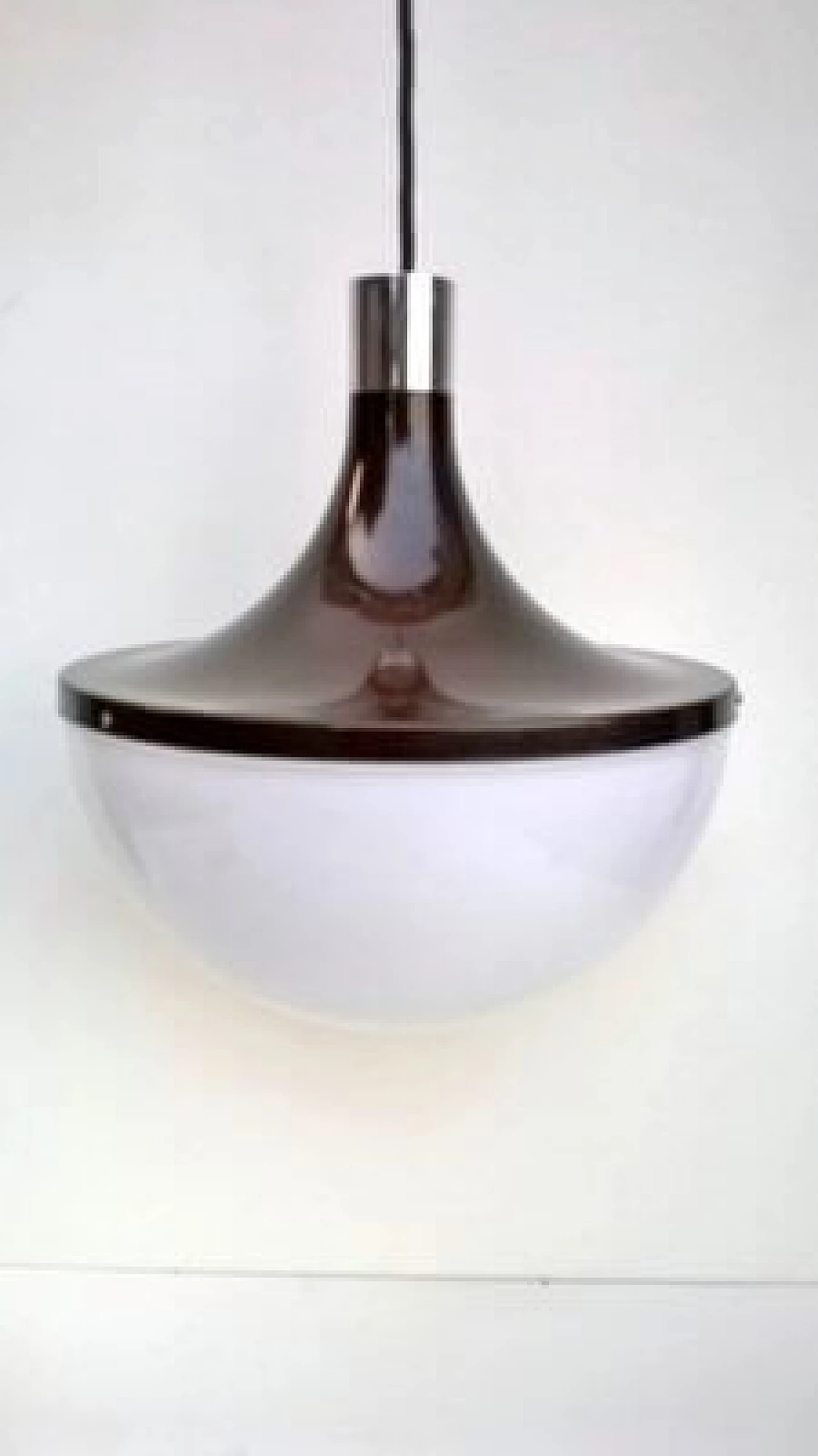Plastic ceiling lamp by Stilnovo, 1960s 3