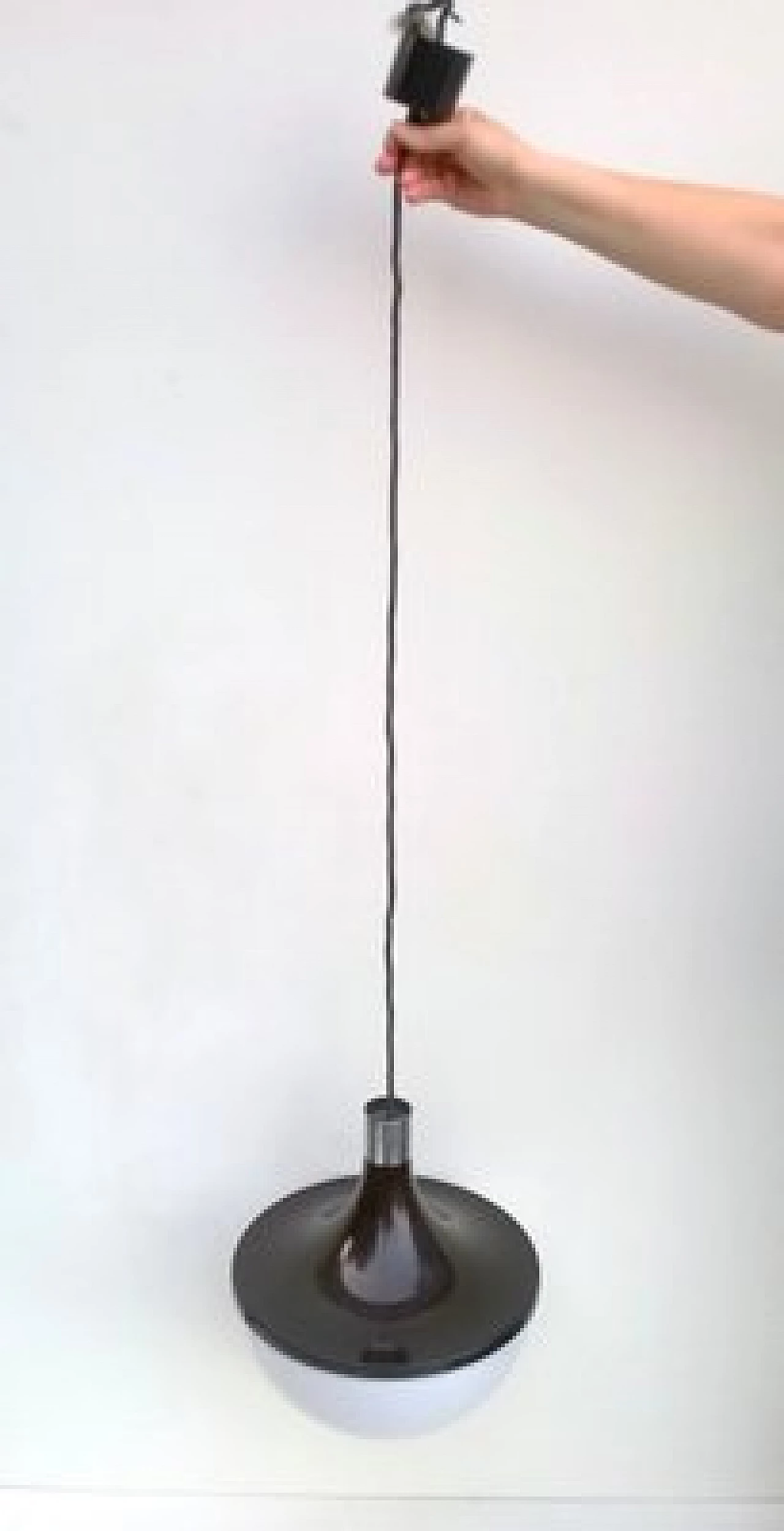Plastic ceiling lamp by Stilnovo, 1960s 4