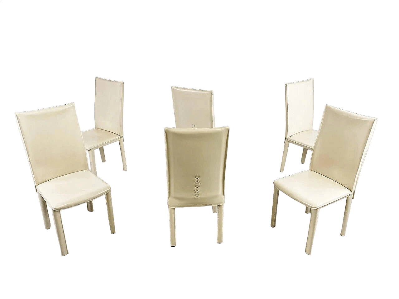 Sedia Da Ufficio 5192 Color Crema - Comoda, Regolabile E Versatile Per Lavoro E Studio - 2