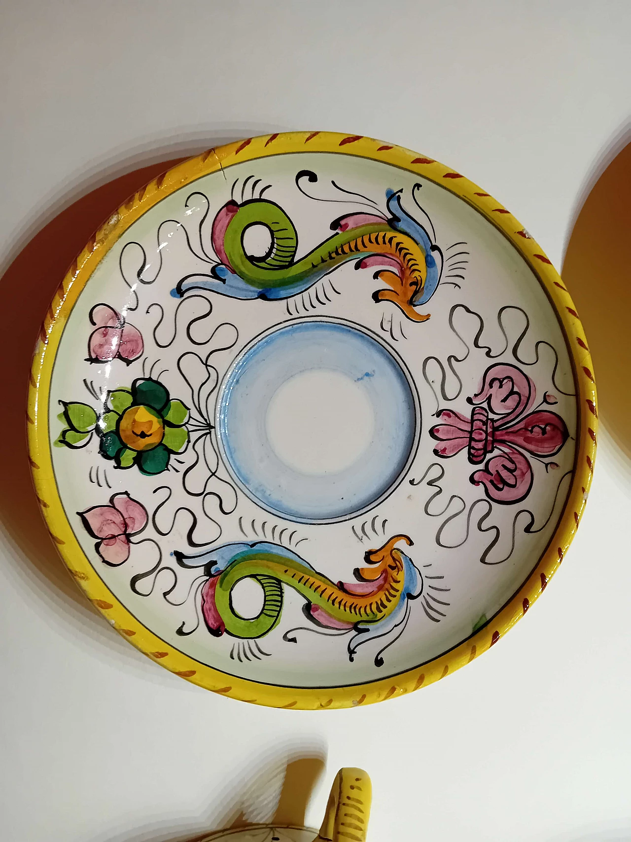 Servizio da tè in maiolica Toscana per Macy's, anni '50 10