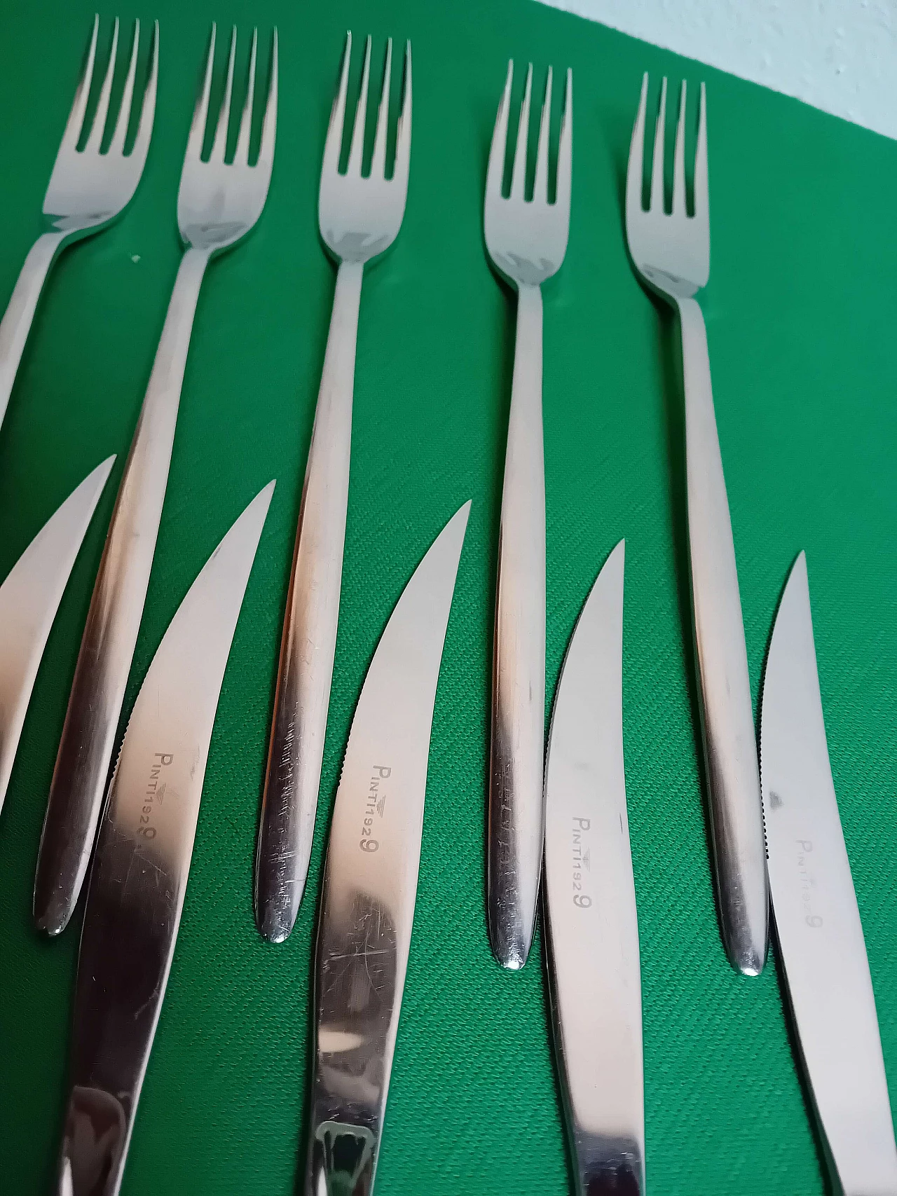 Stainless steel cutlery service by Pinti 1929 15