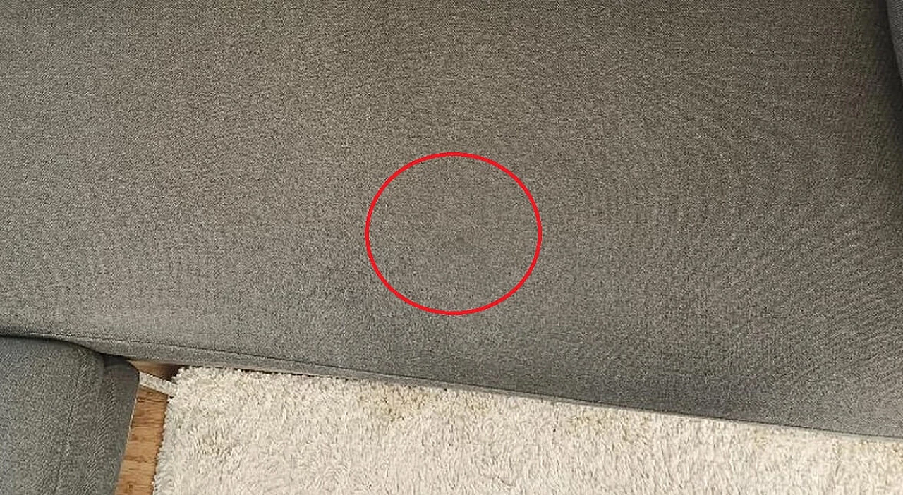 Divano angolare Luna angolare in cotone grigio talpa di Alberta Salotti 8