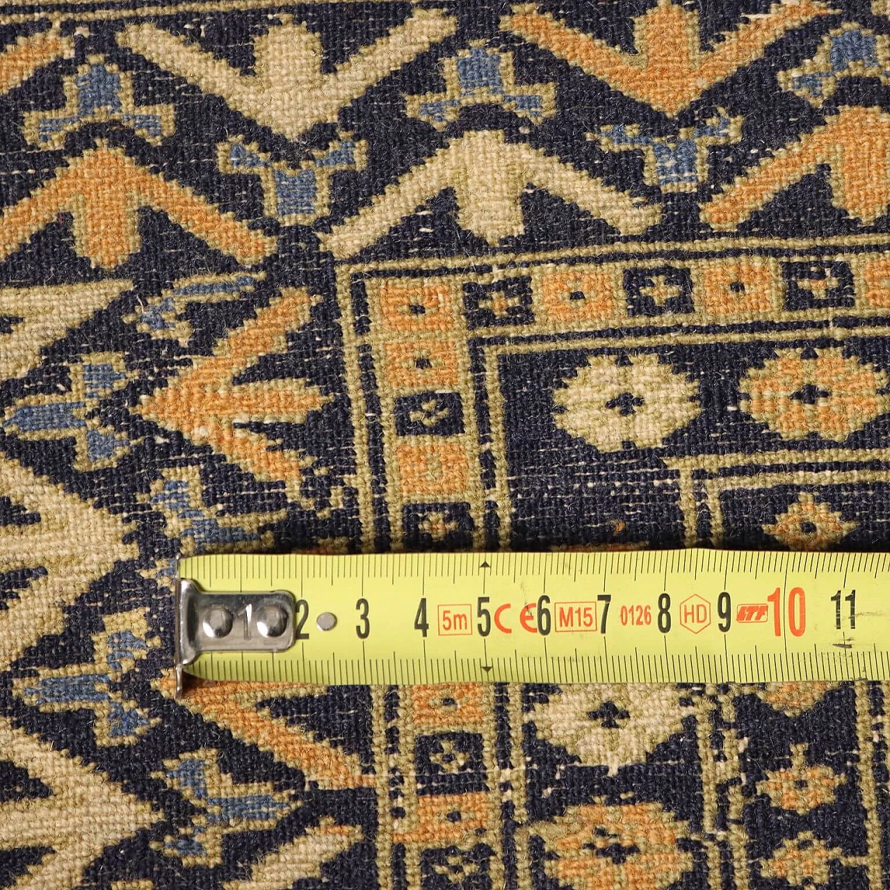 Tappeto Ardebil iraniano in cotone e lana 10