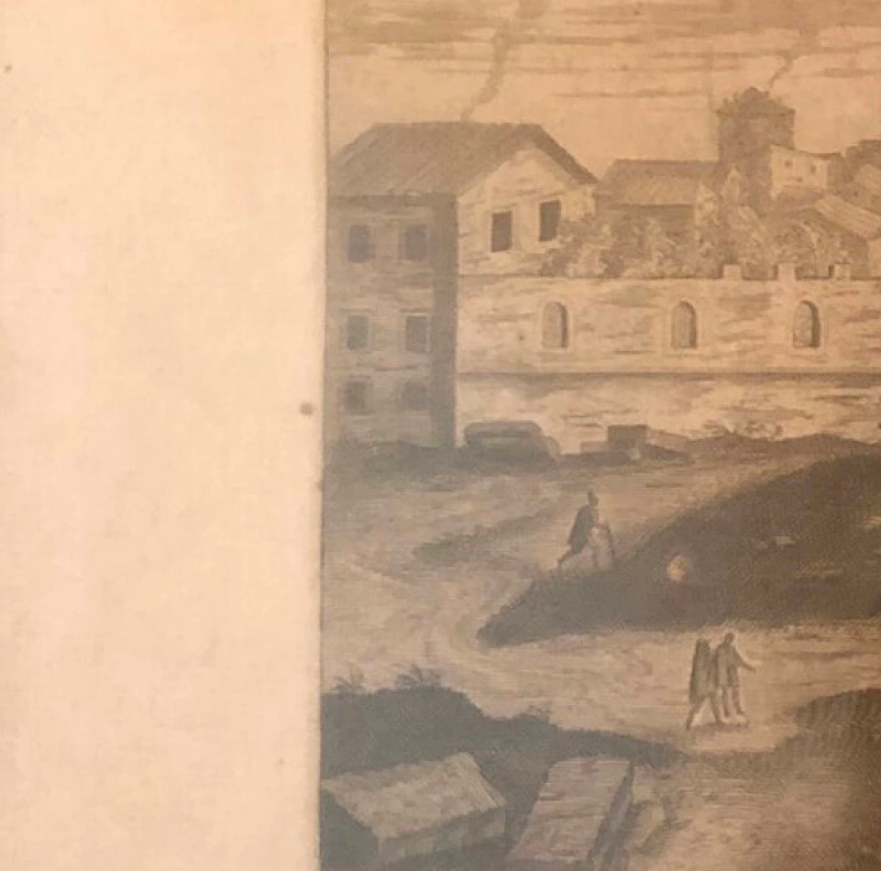 Marco Sadler, Bocca della Verità - Colosseo, coppia di stampe, '800 2