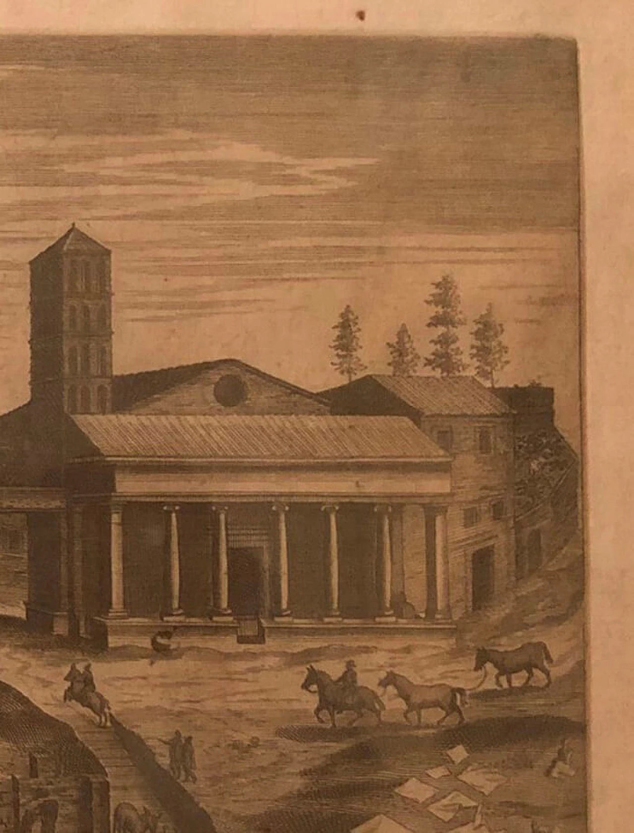 Marco Sadler, Bocca della Verità - Colosseo, coppia di stampe, '800 4