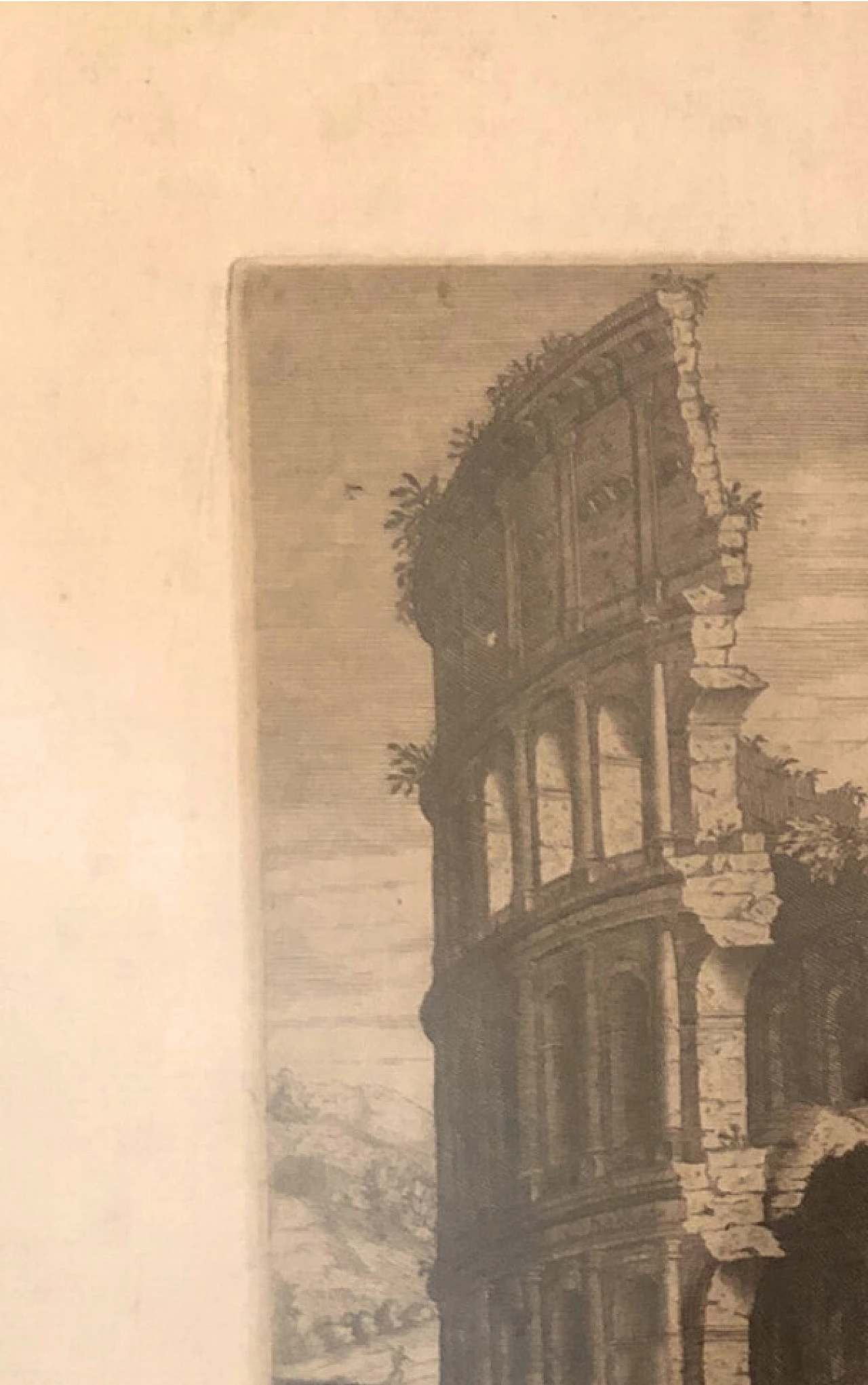 Marco Sadler, Bocca della Verità - Colosseo, coppia di stampe, '800 8