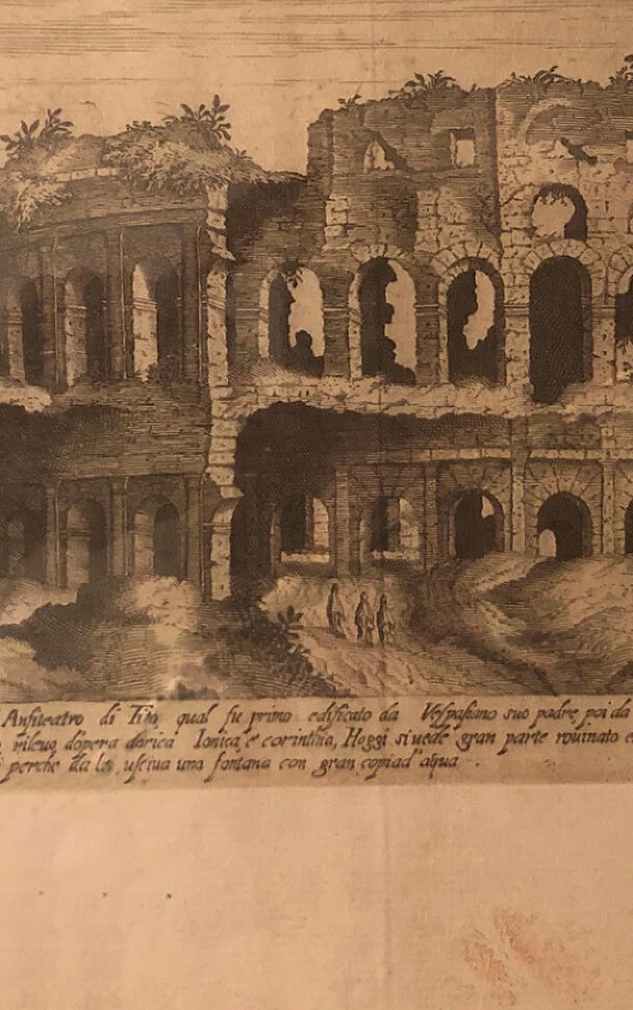 Marco Sadler, Bocca della Verità - Colosseo, coppia di stampe, '800 9