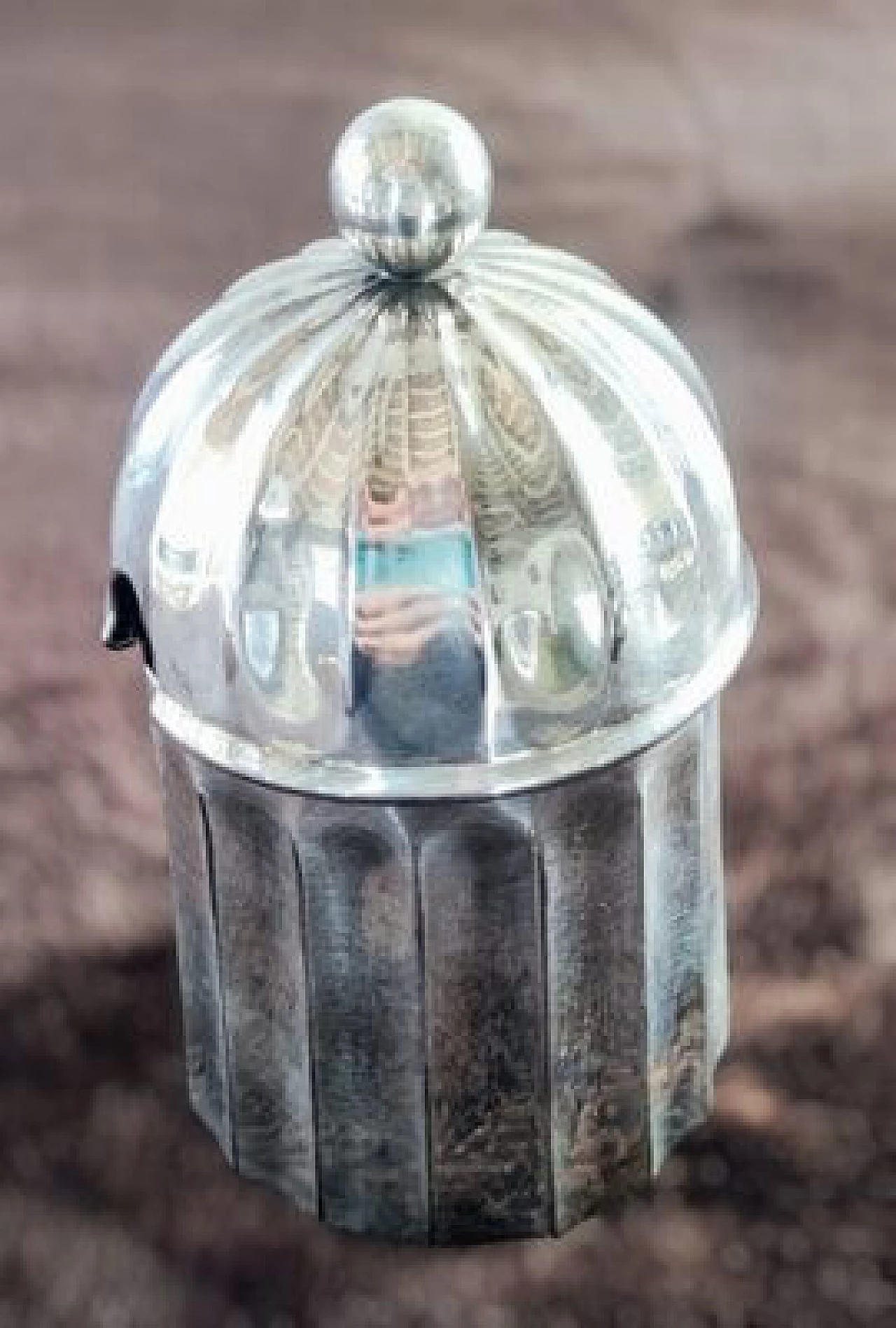 Servizio da tè in argento di Massimo Vignelli per Gioielleria Calegaro, anni '80 4